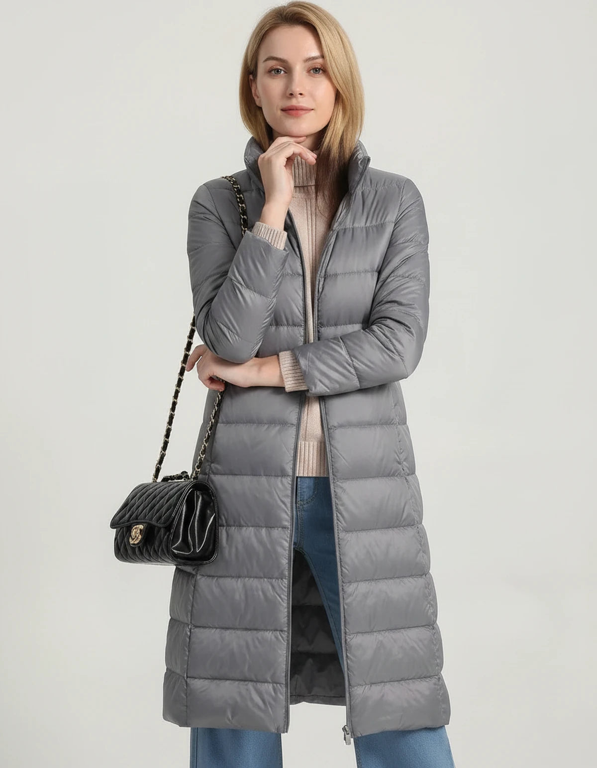 Leandra Jacket — Grey | SKU: SD-86751-grey-XS,SD-86751-grey-S,SD-86751-grey-M,SD-86751-grey-L,SD-86751-grey-XL,SD-86751-grey-2XL
