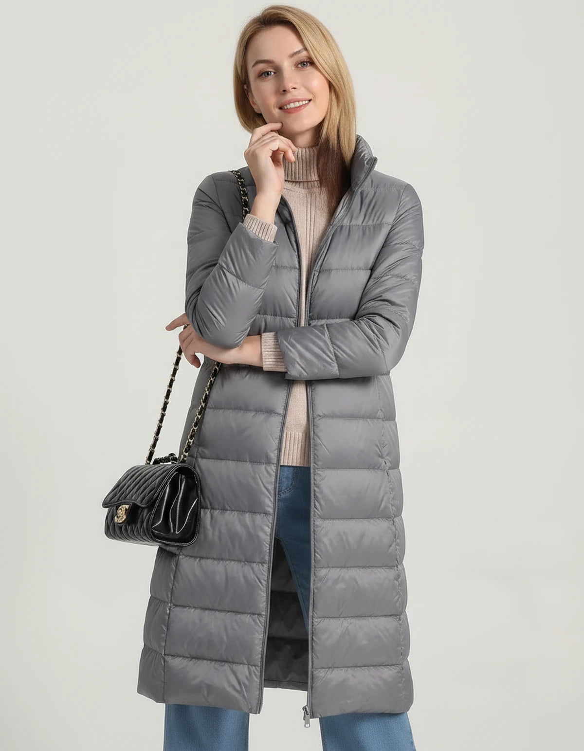 Leandra Jacket — Grey | SKU: SD-86751-grey-XS,SD-86751-grey-S,SD-86751-grey-M,SD-86751-grey-L,SD-86751-grey-XL,SD-86751-grey-2XL
