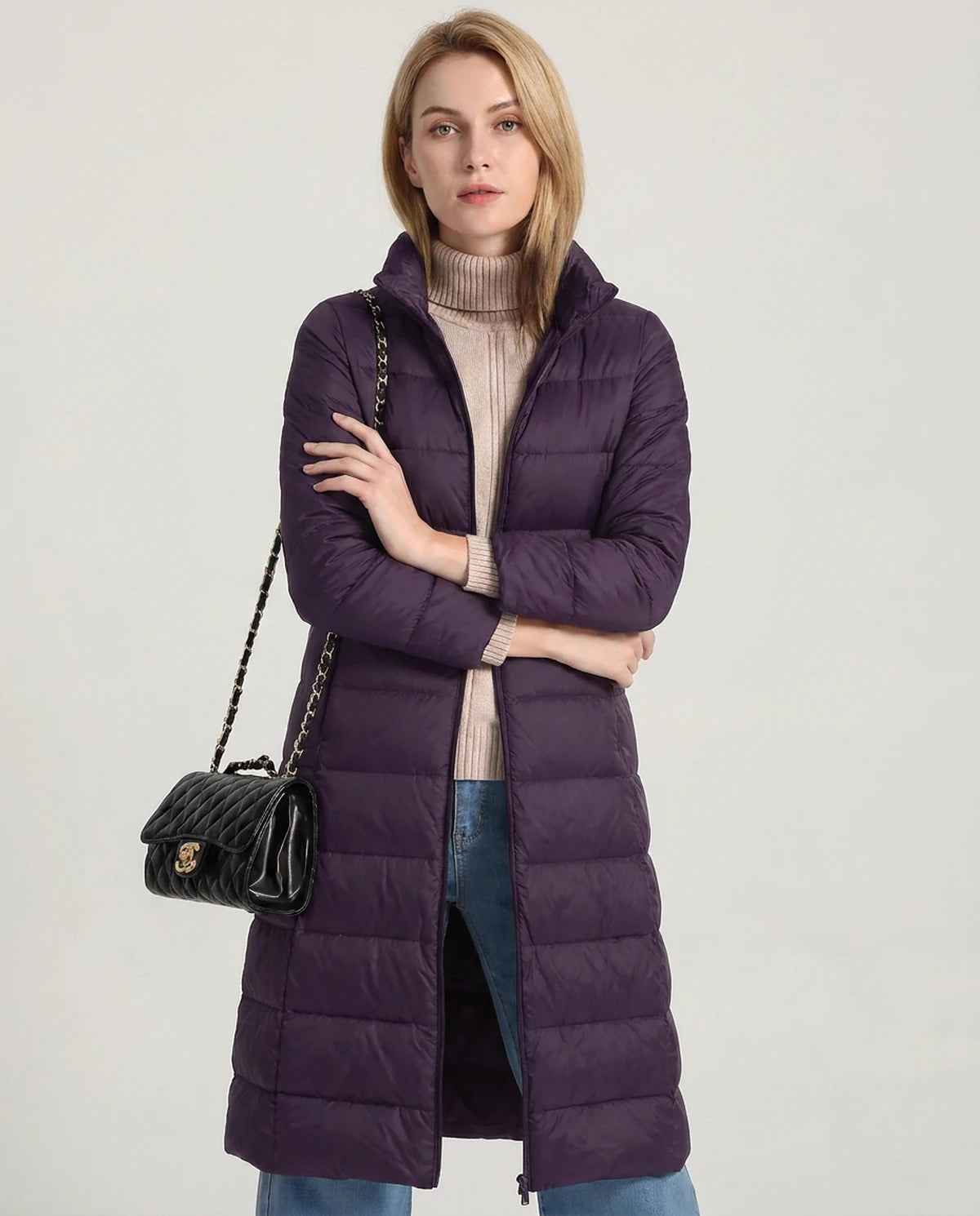 Leandra Jacket — Purple | SKU: SD-86751-purple-XS,SD-86751-purple-S,SD-86751-purple-M,SD-86751-purple-L,SD-86751-purple-XL,SD-86751-purple-2XL
