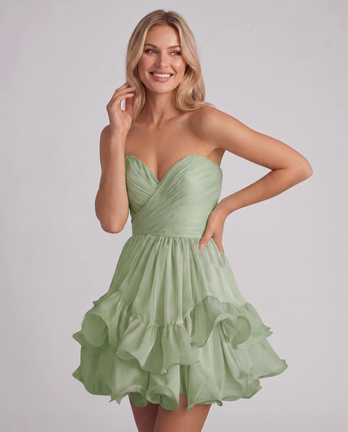Lenora Mini Dress — Dusty Sage | SKU: SD-60944-dustysage-2,SD-60944-dustysage-4,SD-60944-dustysage-6,SD-60944-dustysage-8,SD-60944-dustysage-10,SD-60944-dustysage-12,SD-60944-dustysage-14,SD-60944-dustysage-16,SD-60944-dustysage-16W,SD-60944-dustysage-18W,SD-60944-dustysage-20W,SD-60944-dustysage-22W
