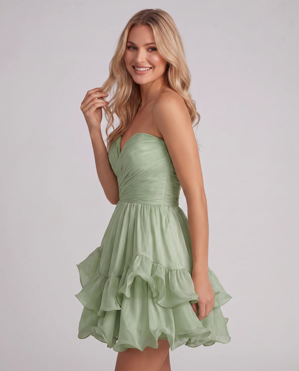 Lenora Mini Dress — Dusty Sage | SKU: SD-60944-dustysage-2,SD-60944-dustysage-4,SD-60944-dustysage-6,SD-60944-dustysage-8,SD-60944-dustysage-10,SD-60944-dustysage-12,SD-60944-dustysage-14,SD-60944-dustysage-16,SD-60944-dustysage-16W,SD-60944-dustysage-18W,SD-60944-dustysage-20W,SD-60944-dustysage-22W
