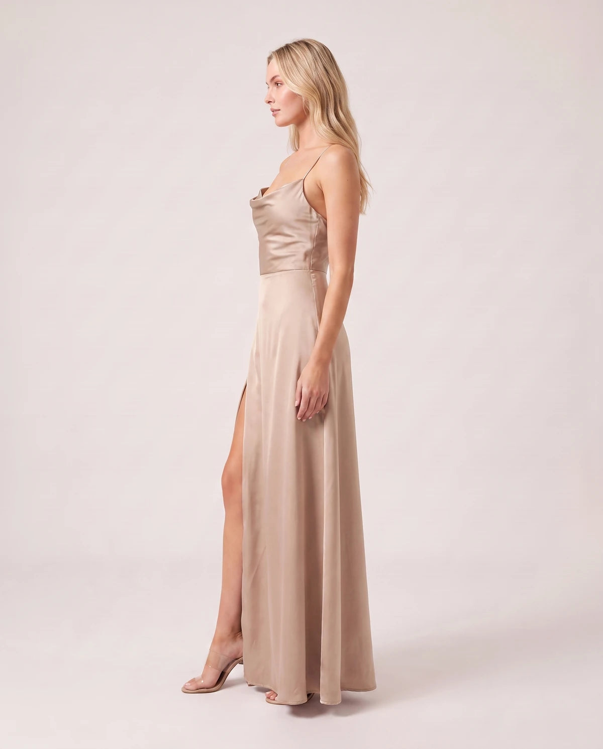 Liberty Maxi Dress — Khaki | SKU: SD-98490-khaki-XS,SD-98490-khaki-S,SD-98490-khaki-M,SD-98490-khaki-L,SD-98490-khaki-XL,SD-98490-khaki-2XL