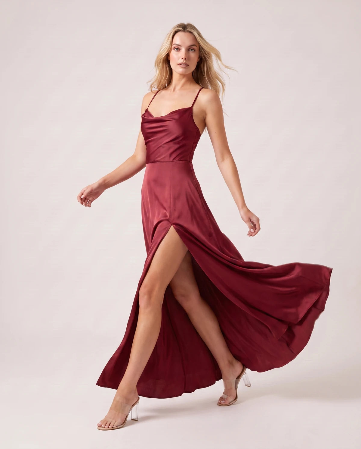 Liberty Maxi Dress — Red