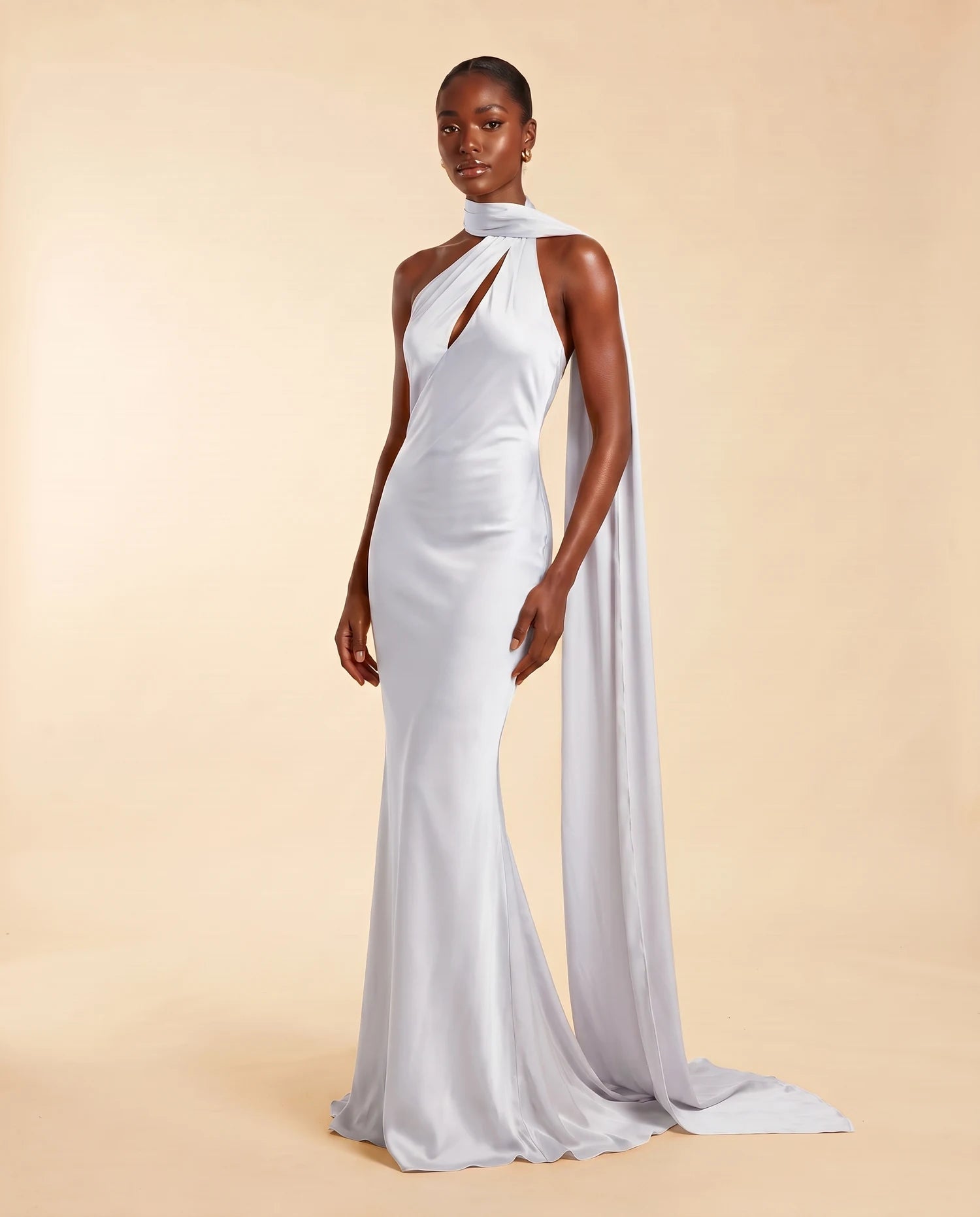 Liora Satin Scarf Dress White 01-herov2