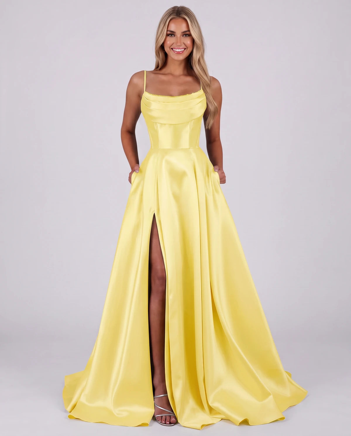 Liviana Maxi Dress — Yellow