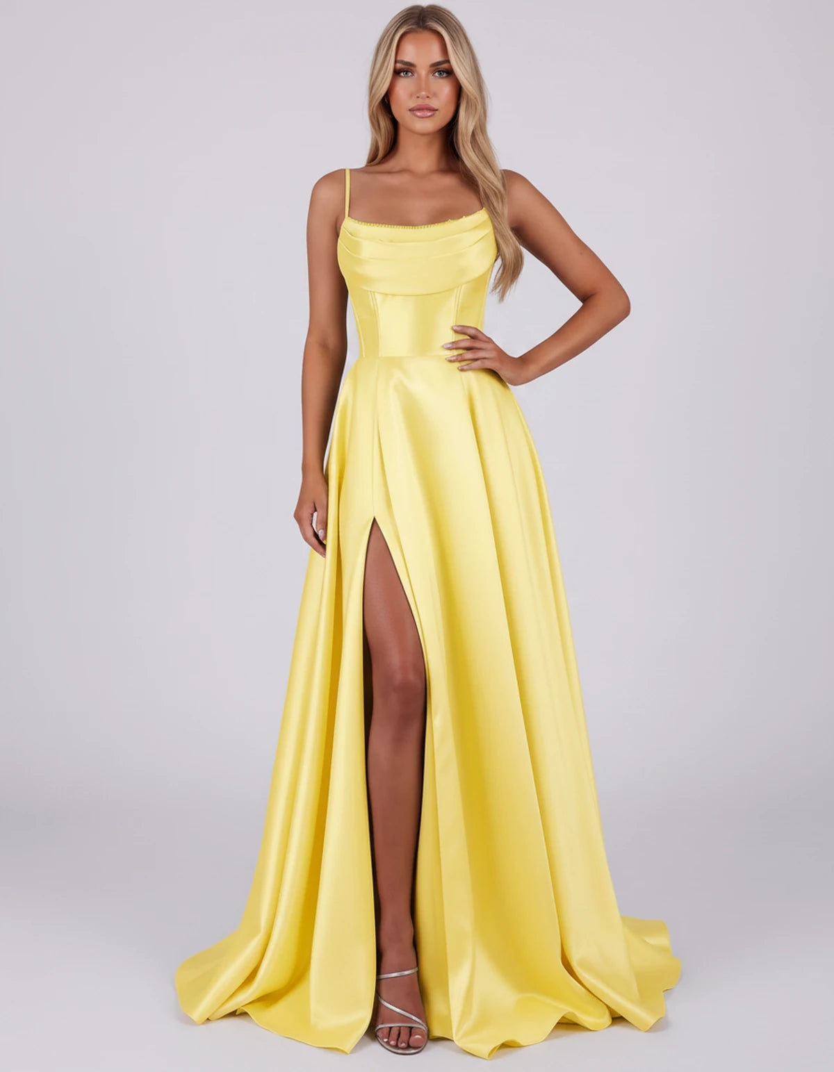 Liviana Maxi Dress — Yellow | SKU: SD-03688-yellow-2,SD-03688-yellow-4,SD-03688-yellow-6,SD-03688-yellow-8,SD-03688-yellow-10,SD-03688-yellow-12,SD-03688-yellow-14,SD-03688-yellow-16,SD-03688-yellow-16W,SD-03688-yellow-18W,SD-03688-yellow-20W,SD-03688-yellow-22W