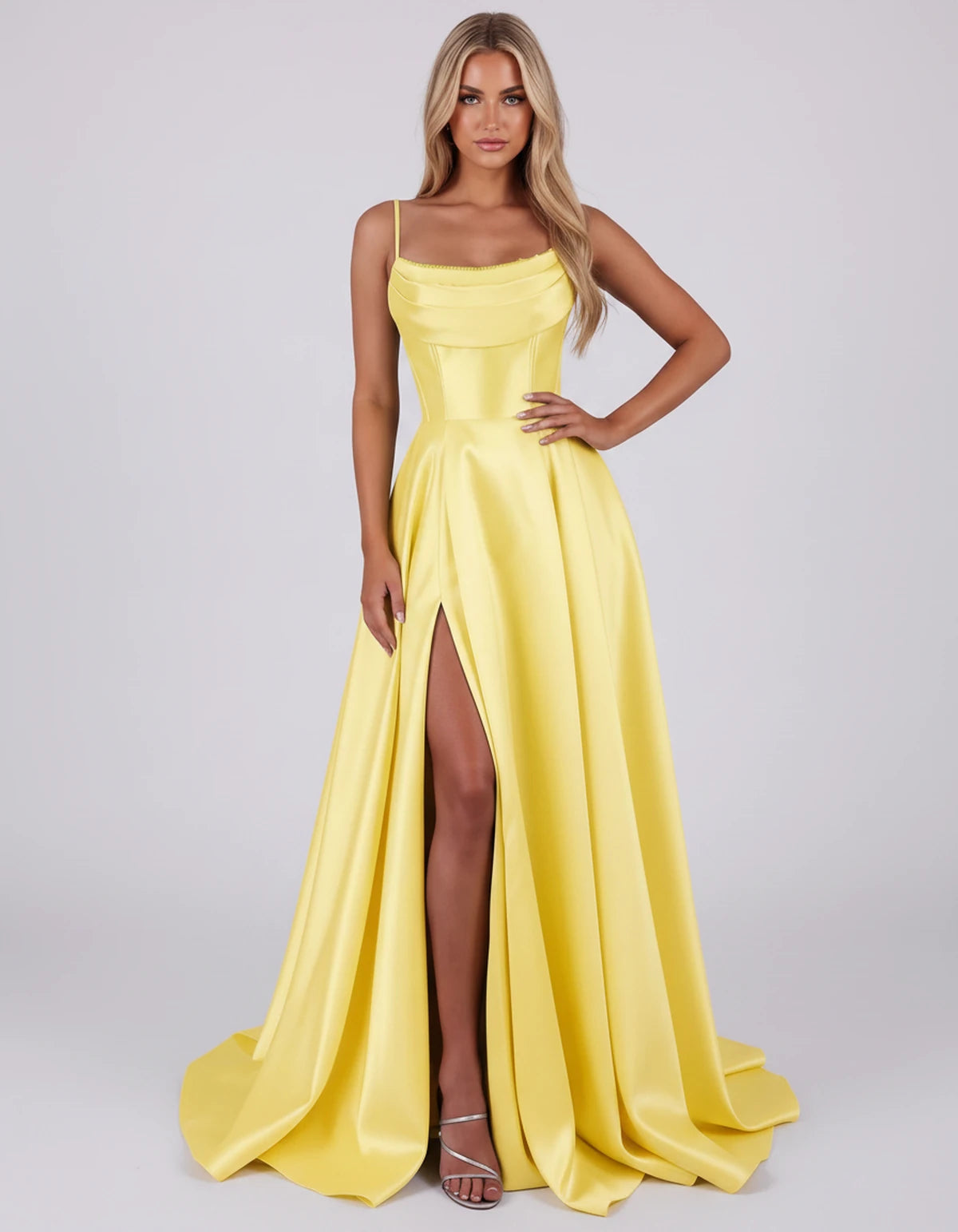 Liviana Maxi Dress — Yellow | SKU: SD-03688-yellow-2,SD-03688-yellow-4,SD-03688-yellow-6,SD-03688-yellow-8,SD-03688-yellow-10,SD-03688-yellow-12,SD-03688-yellow-14,SD-03688-yellow-16,SD-03688-yellow-16W,SD-03688-yellow-18W,SD-03688-yellow-20W,SD-03688-yellow-22W