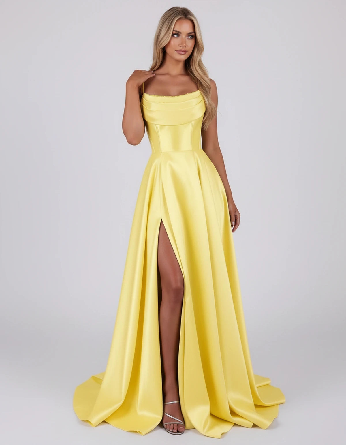 Liviana Maxi Dress — Yellow | SKU: SD-03688-yellow-2,SD-03688-yellow-4,SD-03688-yellow-6,SD-03688-yellow-8,SD-03688-yellow-10,SD-03688-yellow-12,SD-03688-yellow-14,SD-03688-yellow-16,SD-03688-yellow-16W,SD-03688-yellow-18W,SD-03688-yellow-20W,SD-03688-yellow-22W