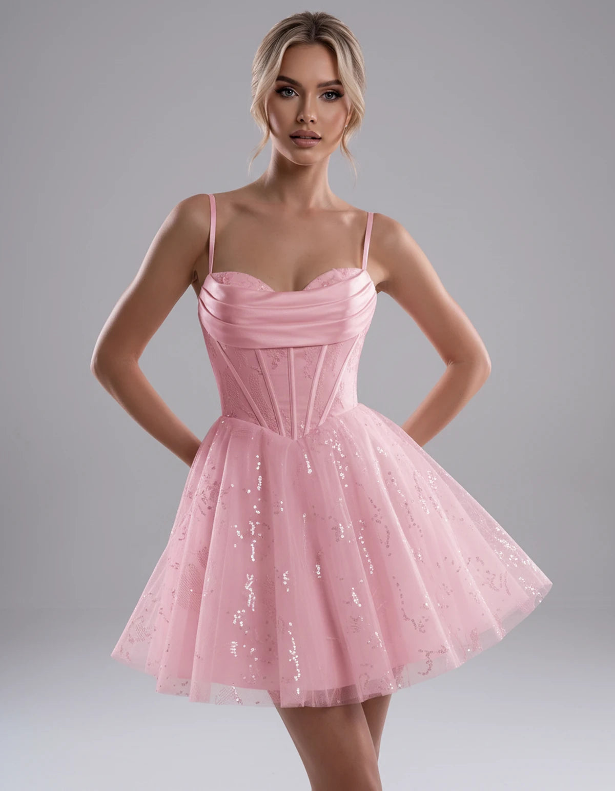 Loreley Mini Dress — Dusty Rose | SKU: SD-42325-dustyrose-2,SD-42325-dustyrose-4,SD-42325-dustyrose-6,SD-42325-dustyrose-8,SD-42325-dustyrose-10,SD-42325-dustyrose-12,SD-42325-dustyrose-14,SD-42325-dustyrose-16,SD-42325-dustyrose-0,SD-42325-dustyrose-18 Plus,SD-42325-dustyrose-22 Plus,SD-42325-dustyrose-26 Plus
