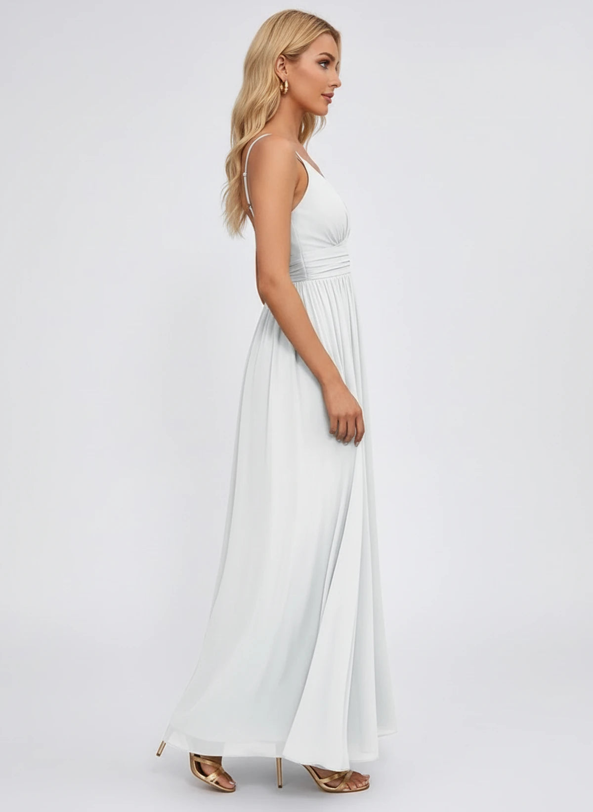 Louvain Maxi Dress — White | SKU: SD-61574-white-2,SD-61574-white-4,SD-61574-white-6,SD-61574-white-8,SD-61574-white-10,SD-61574-white-12,SD-61574-white-14,SD-61574-white-16,SD-61574-white-16W,SD-61574-white-18W,SD-61574-white-20W,SD-61574-white-22W