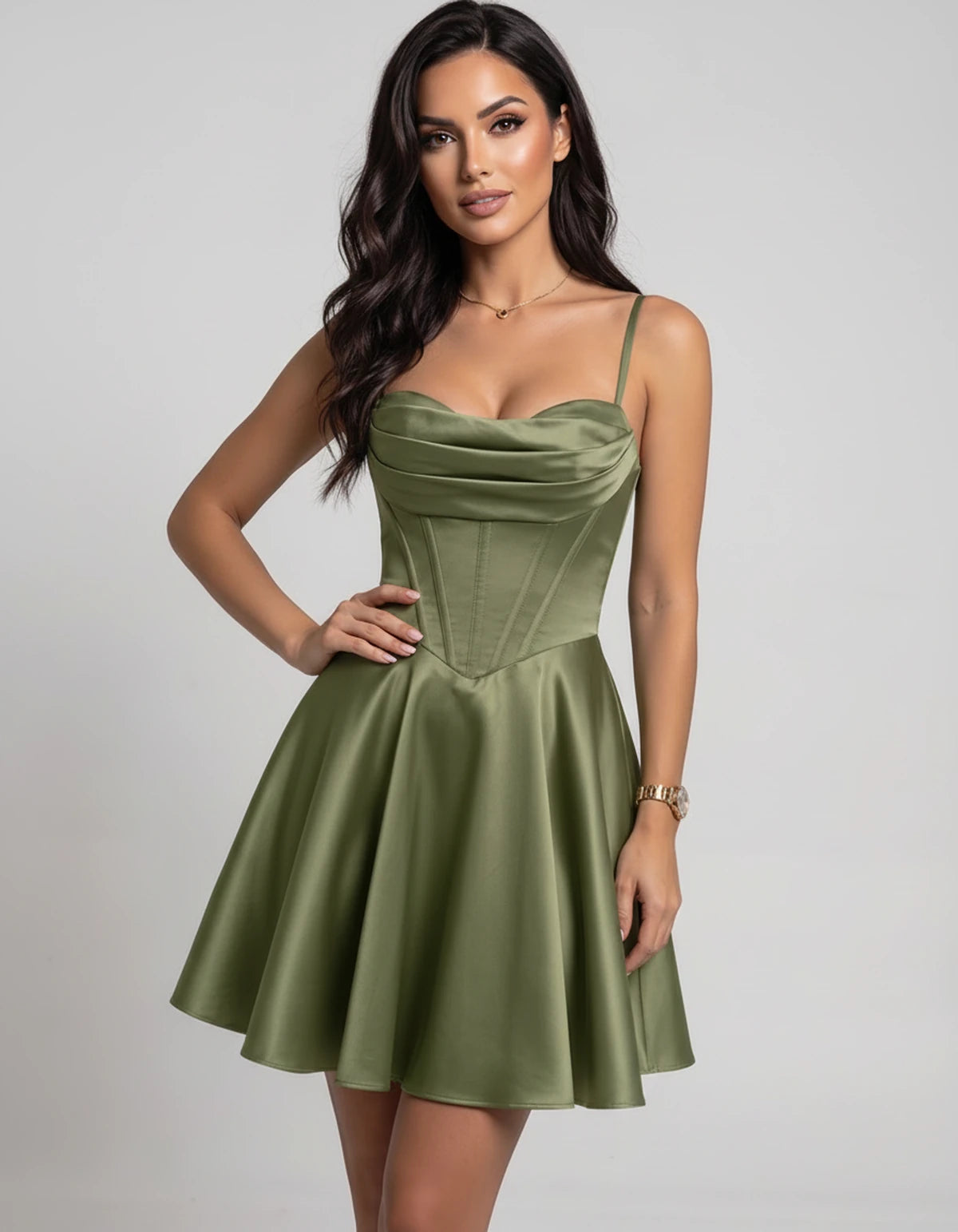 Lucerne Midi Dresses — Dusty Sage | SKU: SD-37240-dustysage-2,SD-37240-dustysage-4,SD-37240-dustysage-6,SD-37240-dustysage-8,SD-37240-dustysage-10,SD-37240-dustysage-12,SD-37240-dustysage-14,SD-37240-dustysage-16,SD-37240-dustysage-16W,SD-37240-dustysage-18W,SD-37240-dustysage-20W,SD-37240-dustysage-22W