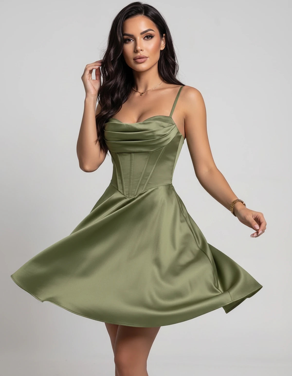 Lucerne Midi Dresses — Dusty Sage | SKU: SD-37240-dustysage-2,SD-37240-dustysage-4,SD-37240-dustysage-6,SD-37240-dustysage-8,SD-37240-dustysage-10,SD-37240-dustysage-12,SD-37240-dustysage-14,SD-37240-dustysage-16,SD-37240-dustysage-16W,SD-37240-dustysage-18W,SD-37240-dustysage-20W,SD-37240-dustysage-22W