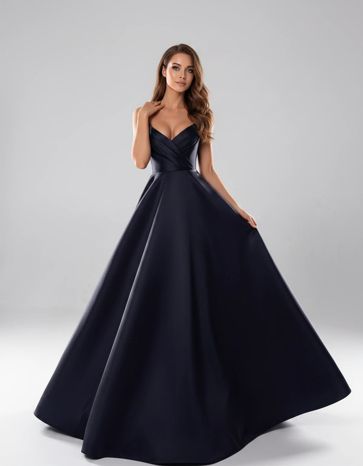 Lunaria Maxi Dress — Black | SKU: SD-71712-black-2,SD-71712-black-4,SD-71712-black-6,SD-71712-black-8,SD-71712-black-10,SD-71712-black-12,SD-71712-black-14,SD-71712-black-14W,SD-71712-black-16,SD-71712-black-16W,SD-71712-black-18W