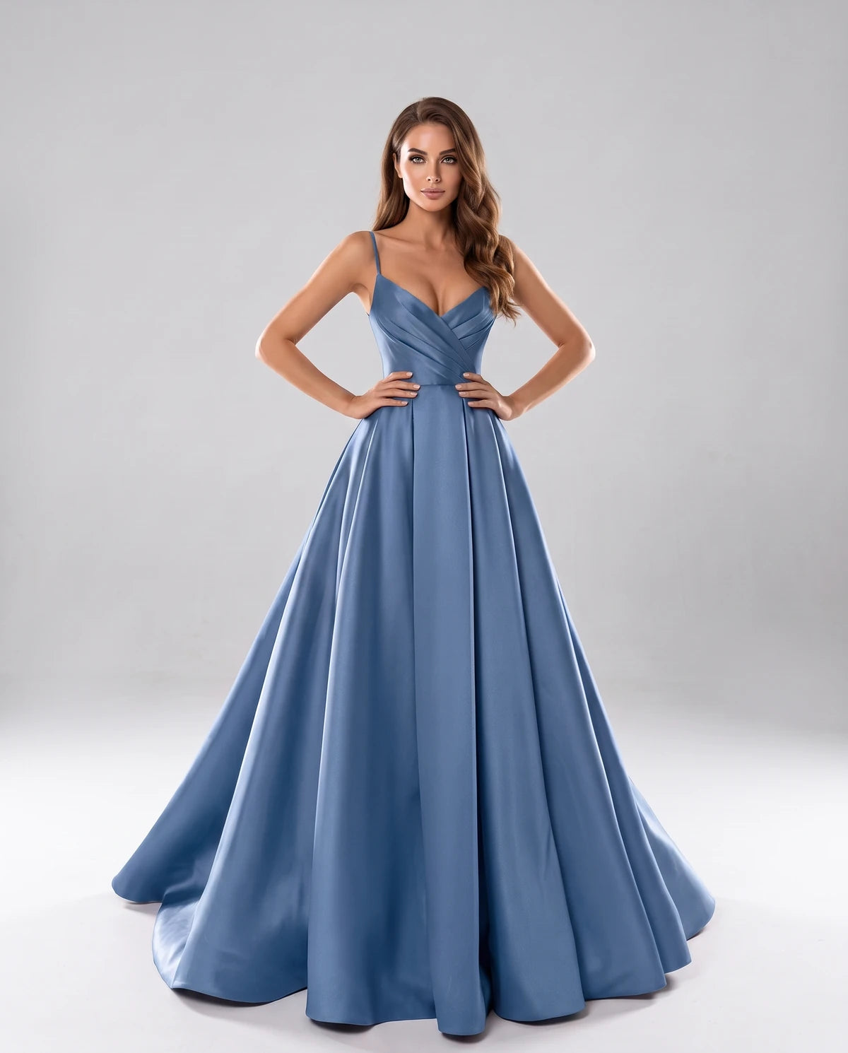 Lunaria Maxi Dress — Blue