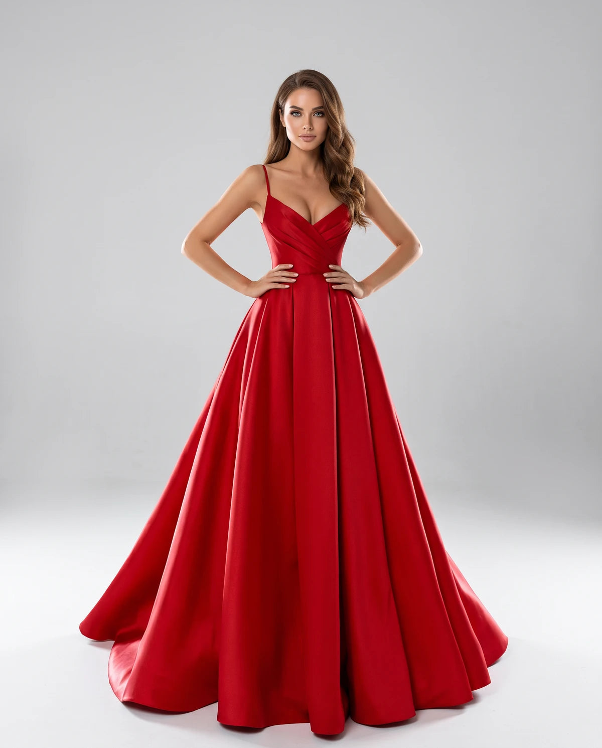 Lunaria Maxi Dress — Red