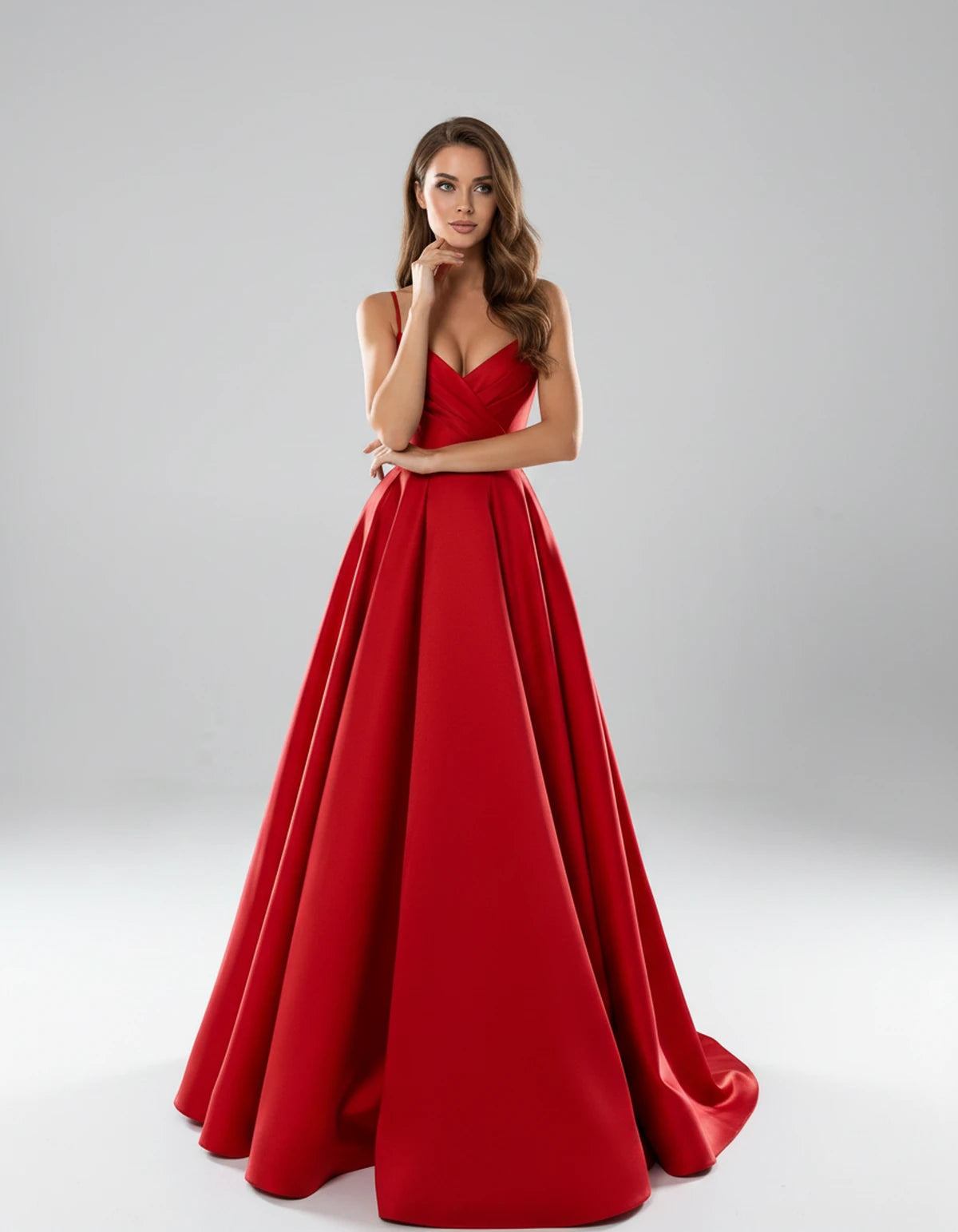 Lunaria Maxi Dress — Red | SKU: SD-71712-red-2,SD-71712-red-4,SD-71712-red-6,SD-71712-red-8,SD-71712-red-10,SD-71712-red-12,SD-71712-red-14,SD-71712-red-14W,SD-71712-red-16,SD-71712-red-16W,SD-71712-red-18W