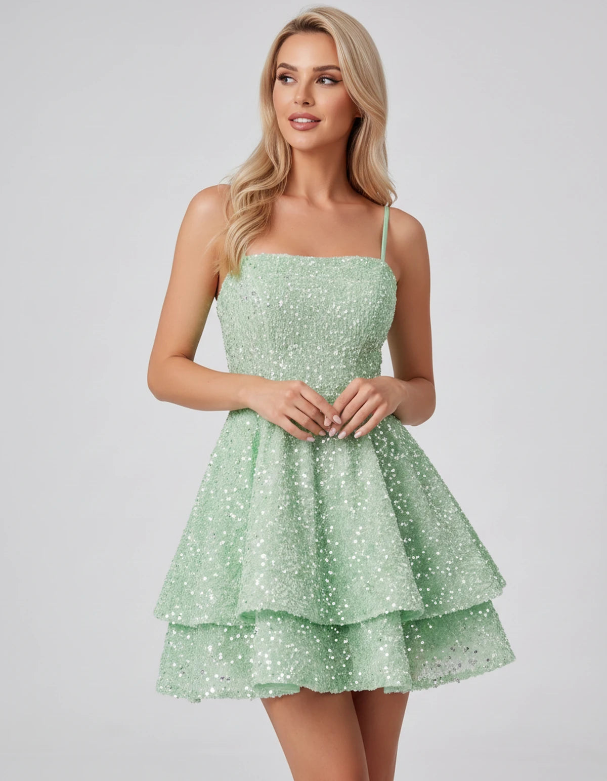 Magnolia Mini Dress — Mint | SKU: SD-59831-mint-2,SD-59831-mint-4,SD-59831-mint-6,SD-59831-mint-8,SD-59831-mint-10,SD-59831-mint-12,SD-59831-mint-14,SD-59831-mint-16,SD-59831-mint-16W,SD-59831-mint-18W,SD-59831-mint-20W,SD-59831-mint-22W