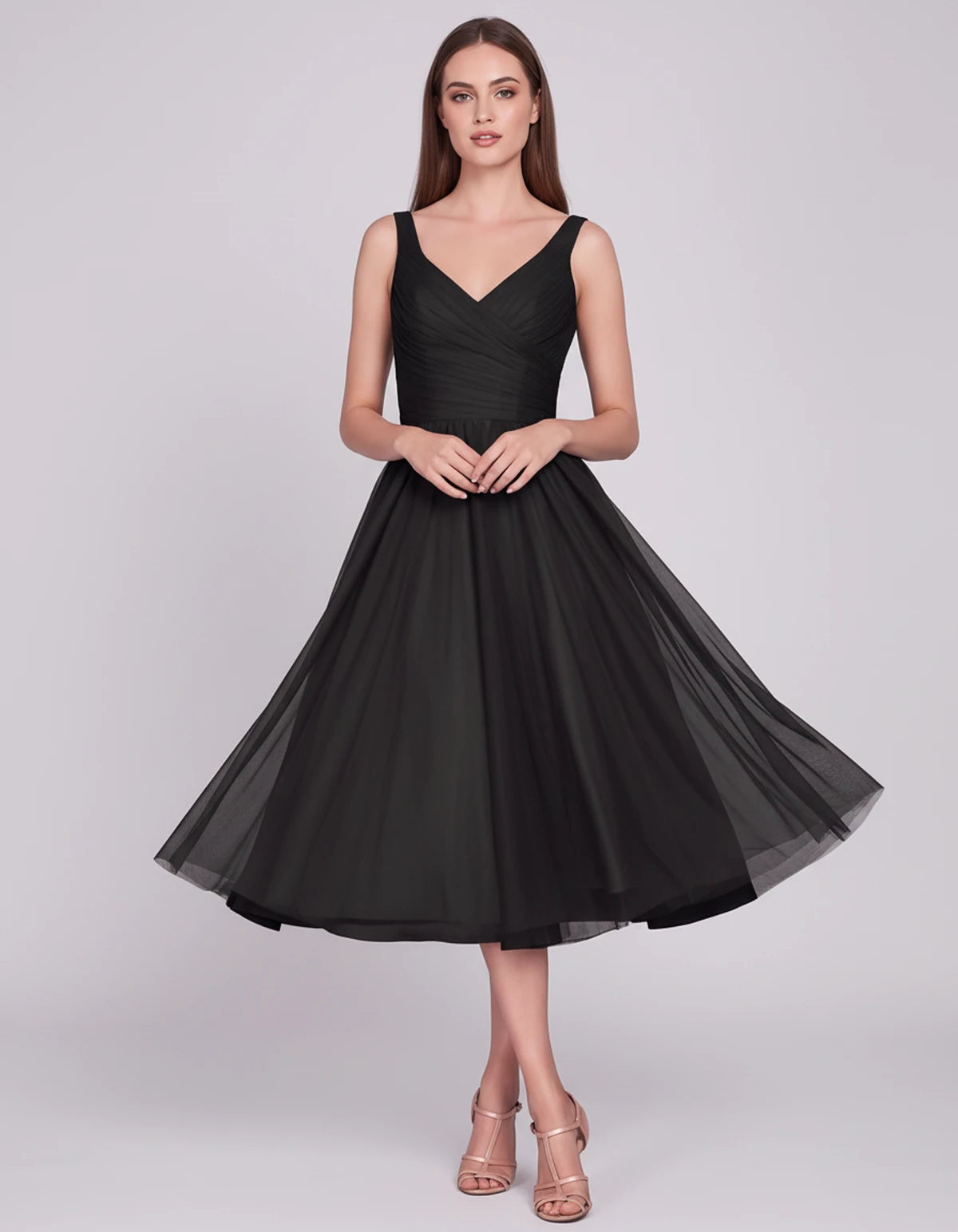 Majorelle Midi Dresses — Black | SKU: SD-96246-black-2,SD-96246-black-4,SD-96246-black-6,SD-96246-black-8,SD-96246-black-10,SD-96246-black-12,SD-96246-black-14,SD-96246-black-16,SD-96246-black-14 Plus,SD-96246-black-18 Plus,SD-96246-black-22 Plus,SD-96246-black-24W