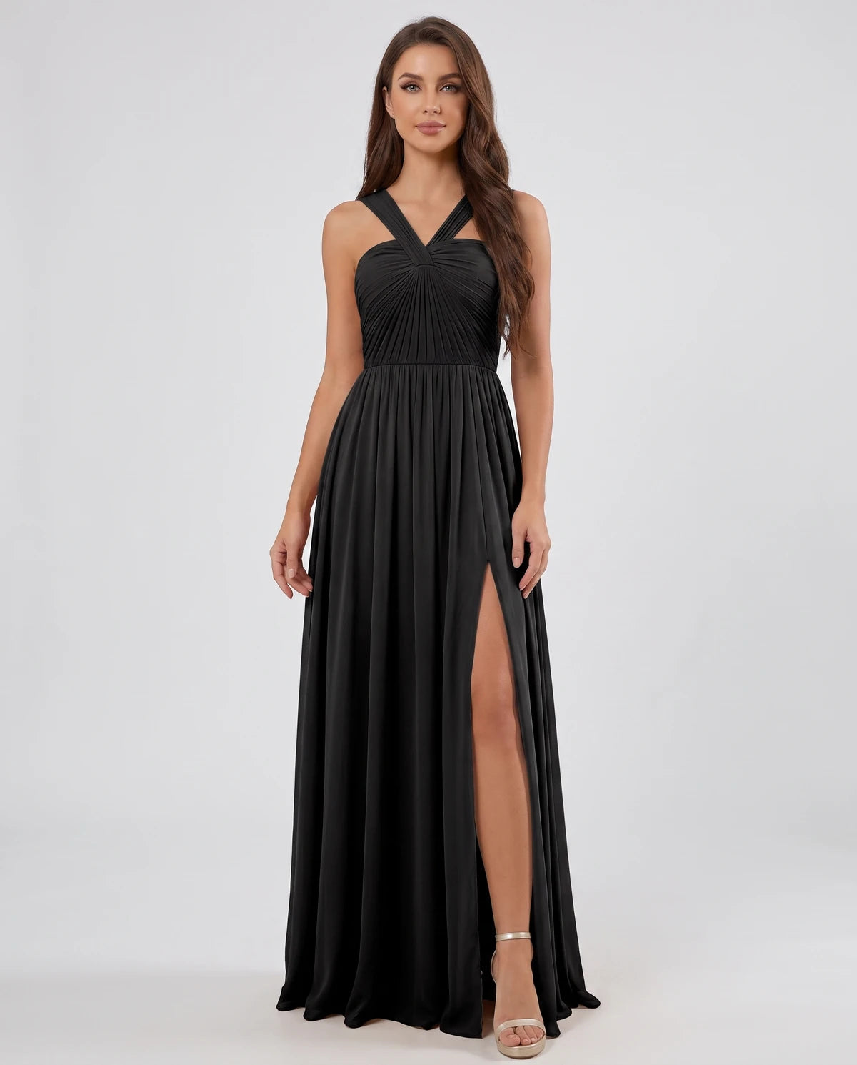 Malvina Maxi Dress — Black