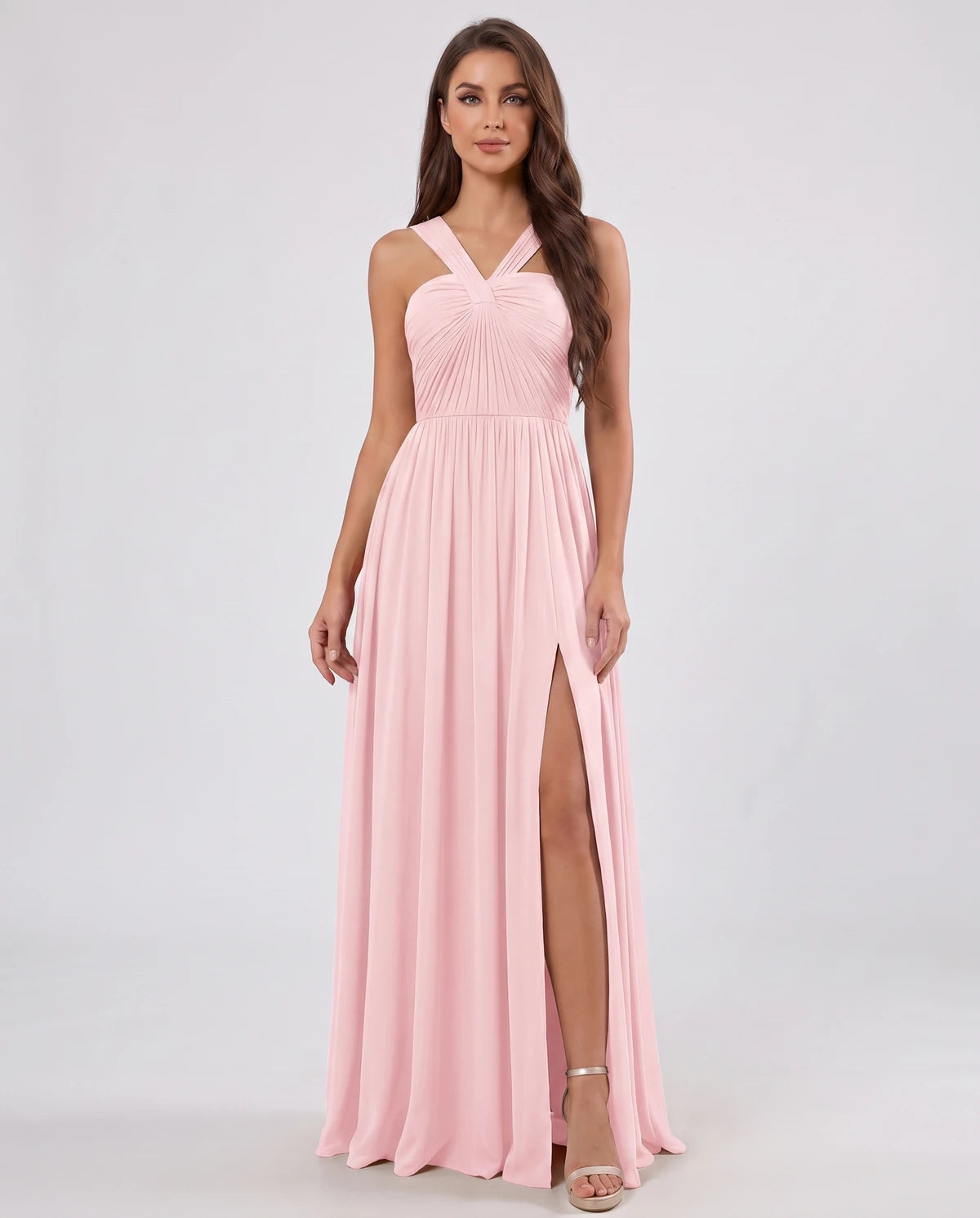 Malvina Maxi Dress — Blush