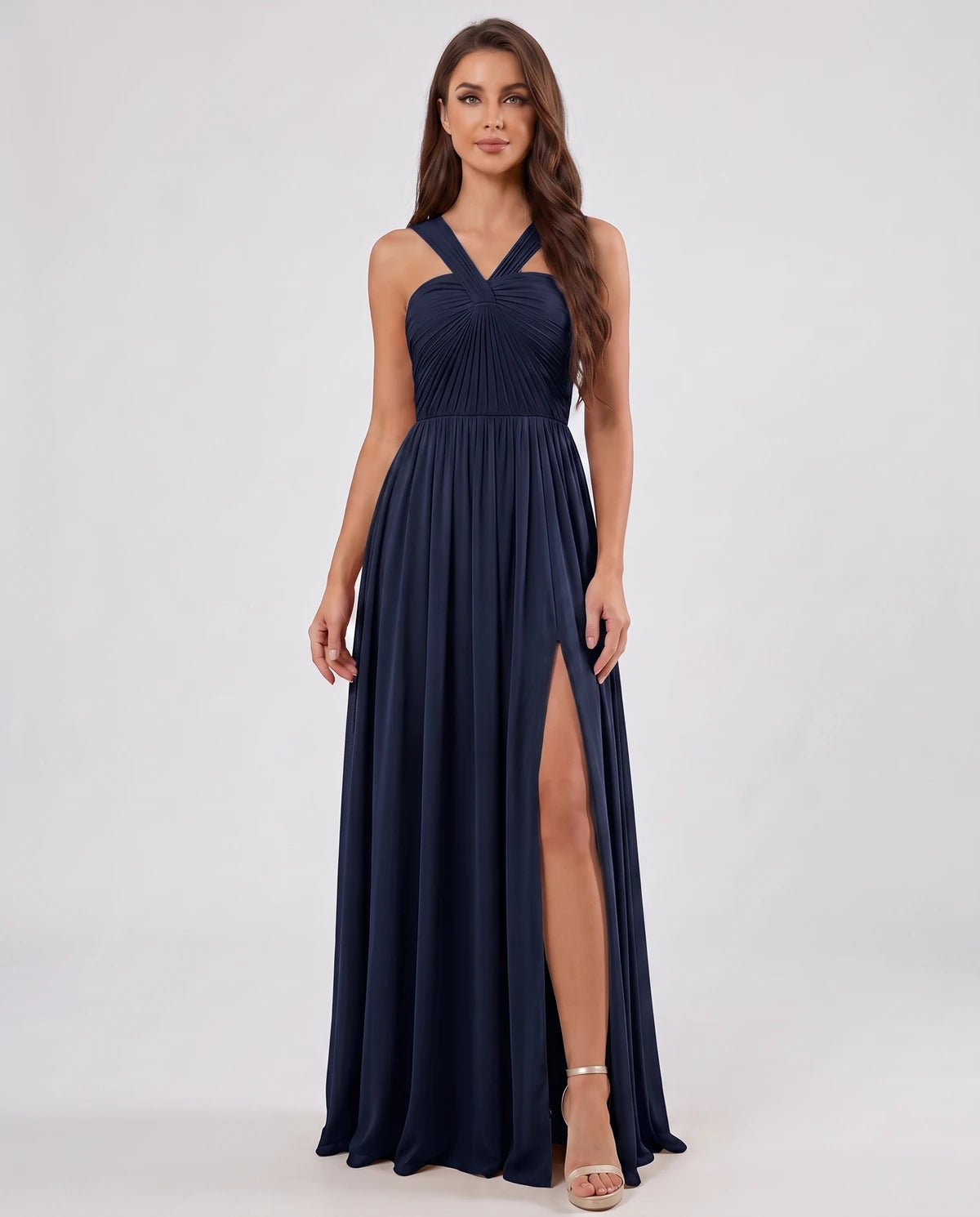 Malvina Maxi Dress — Navy