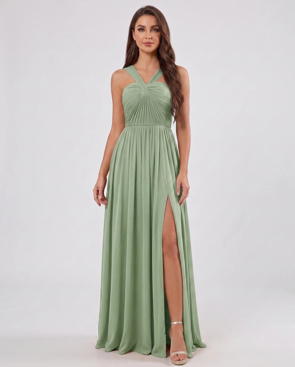 Malvina Maxi Dress — Sage Green