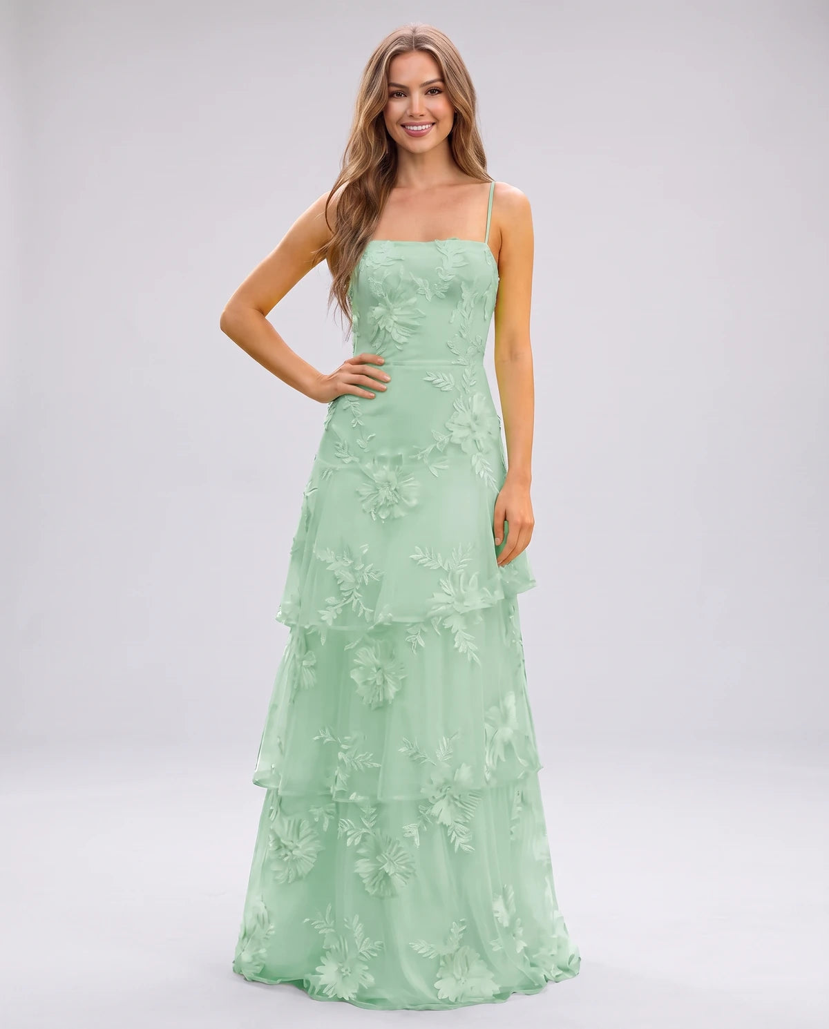 Manon Maxi Dress — Mint