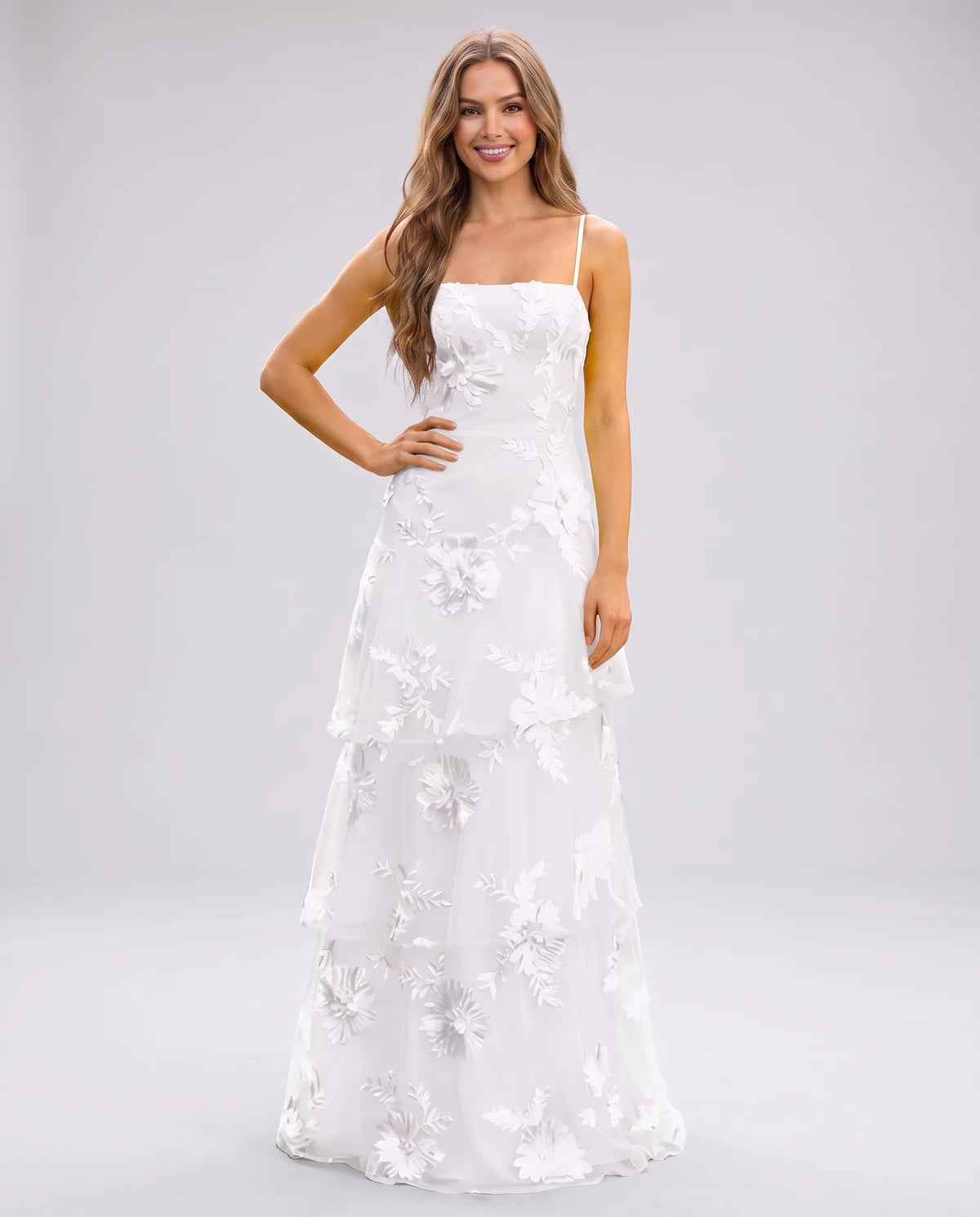 Manon Maxi Dress — White