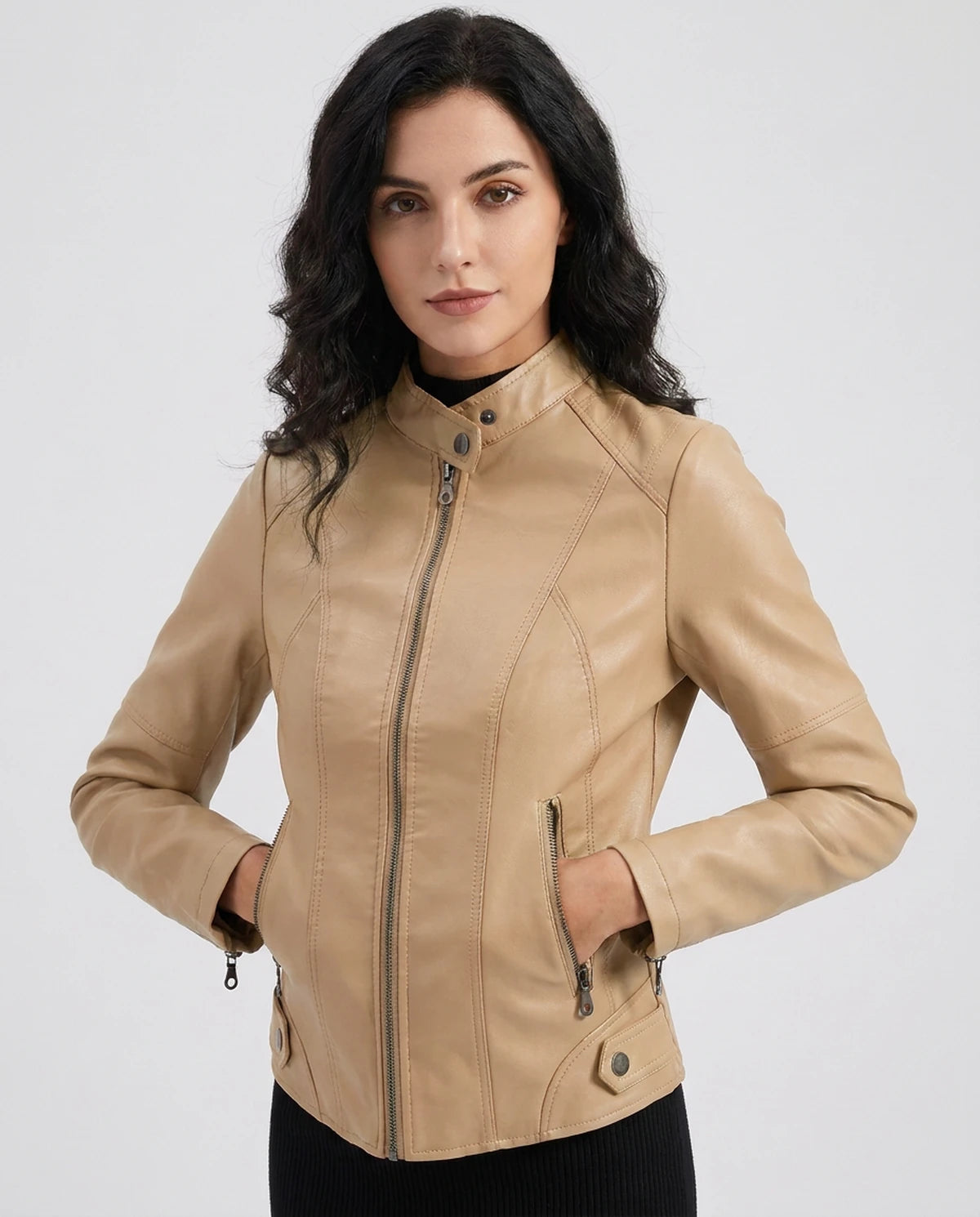 Marcelline Coat — Apricot
