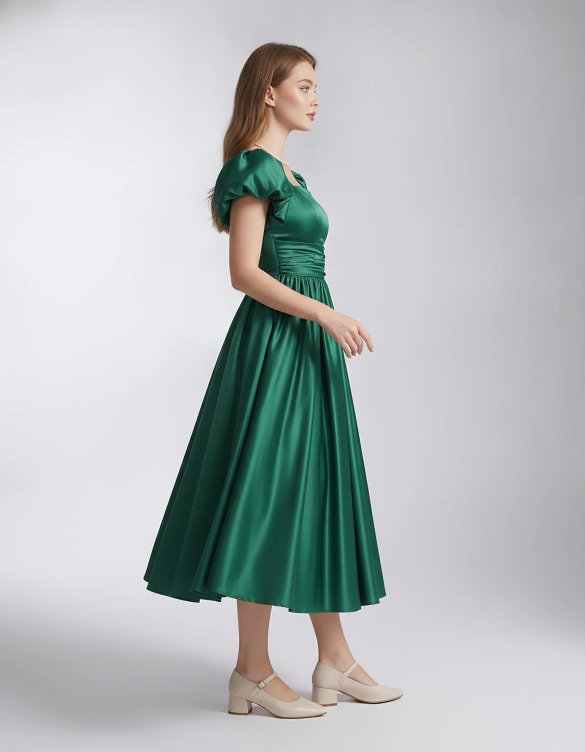 Marisol Midi Dresses — Emerald Green | SKU: SD-80159-emeraldgreen-2,SD-80159-emeraldgreen-4,SD-80159-emeraldgreen-6,SD-80159-emeraldgreen-8,SD-80159-emeraldgreen-10,SD-80159-emeraldgreen-12,SD-80159-emeraldgreen-14,SD-80159-emeraldgreen-16,SD-80159-emeraldgreen-16W,SD-80159-emeraldgreen-18W,SD-80159-emeraldgreen-20W,SD-80159-emeraldgreen-22W