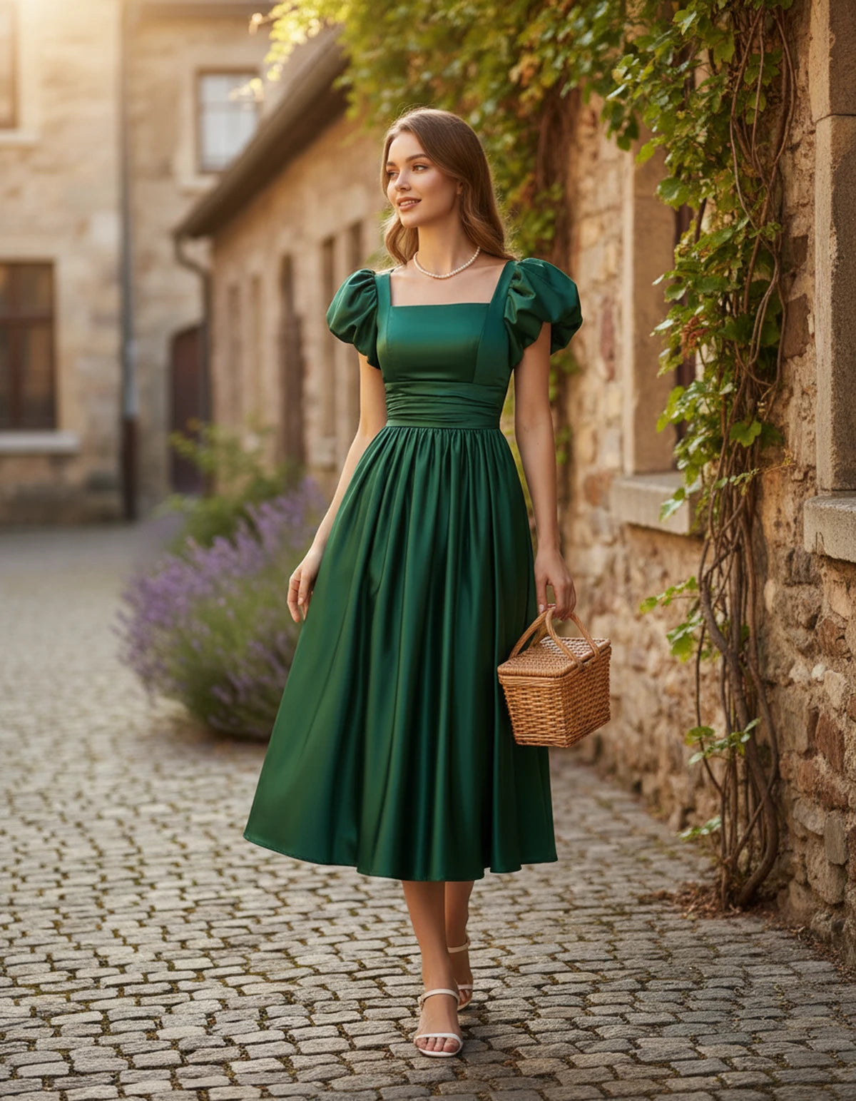Marisol Midi Dresses — Emerald Green | SKU: SD-80159-emeraldgreen-2,SD-80159-emeraldgreen-4,SD-80159-emeraldgreen-6,SD-80159-emeraldgreen-8,SD-80159-emeraldgreen-10,SD-80159-emeraldgreen-12,SD-80159-emeraldgreen-14,SD-80159-emeraldgreen-16,SD-80159-emeraldgreen-16W,SD-80159-emeraldgreen-18W,SD-80159-emeraldgreen-20W,SD-80159-emeraldgreen-22W
