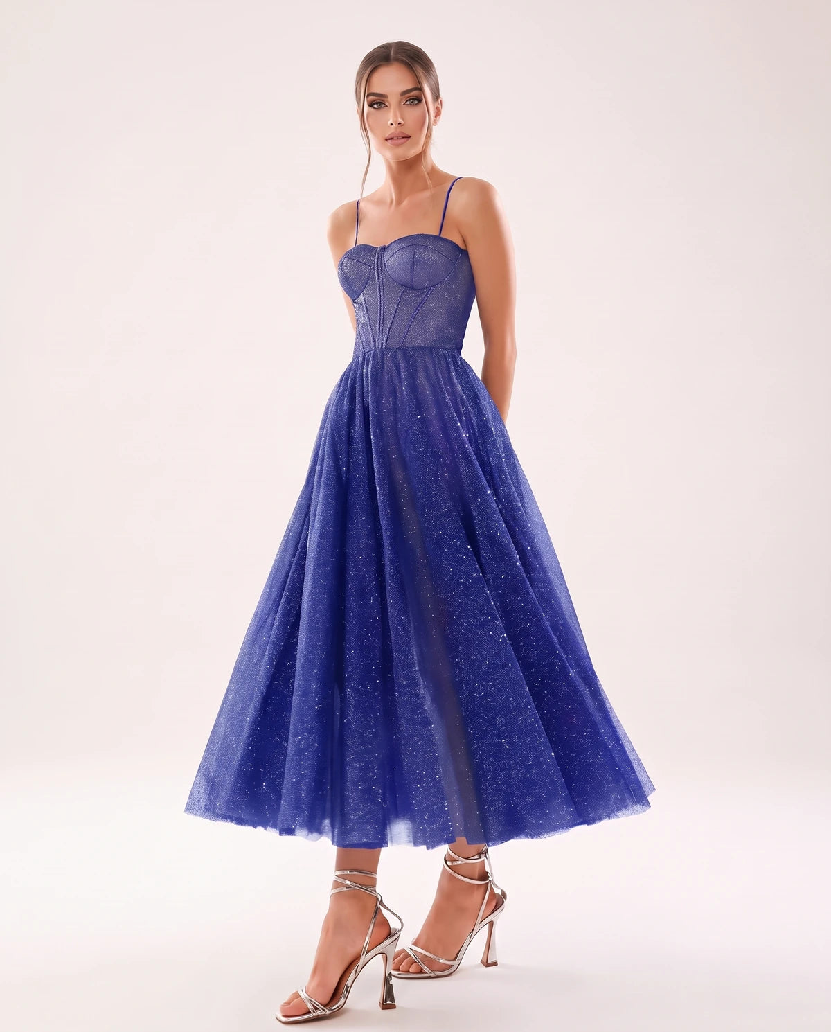 Marsanne Midi Dresses — Blue