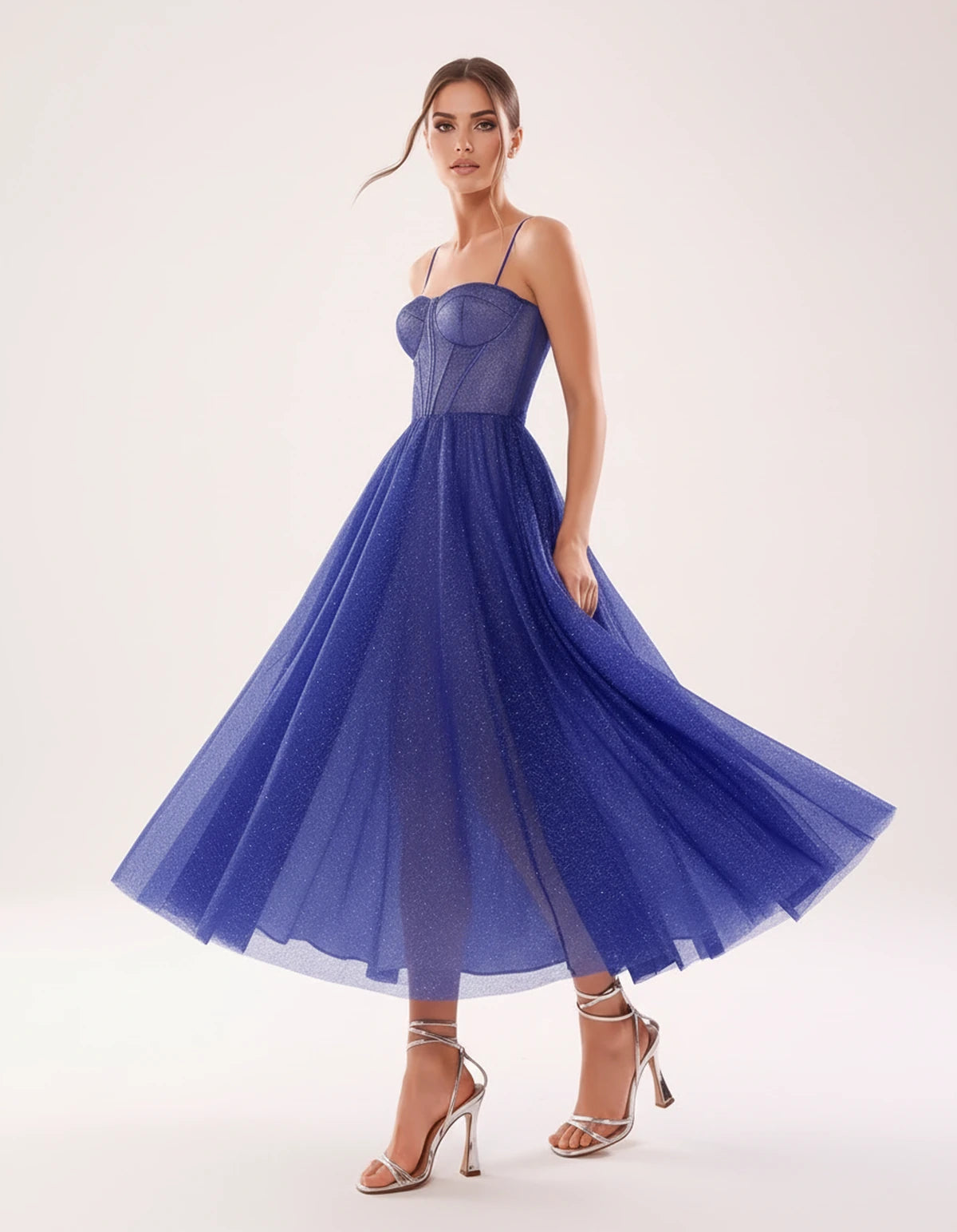 Marsanne Midi Dresses — Blue | SKU: SD-90818-blue-2,SD-90818-blue-4,SD-90818-blue-6,SD-90818-blue-8,SD-90818-blue-10,SD-90818-blue-12,SD-90818-blue-14,SD-90818-blue-16,SD-90818-blue-16W,SD-90818-blue-18W,SD-90818-blue-20W,SD-90818-blue-22W