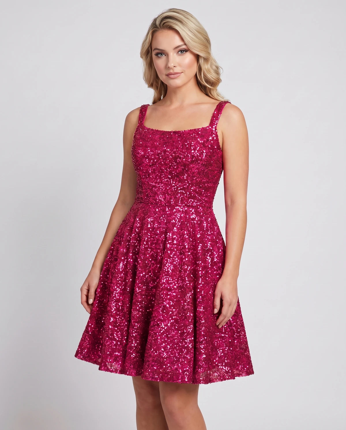 Mathilde Mini Dress — Pink