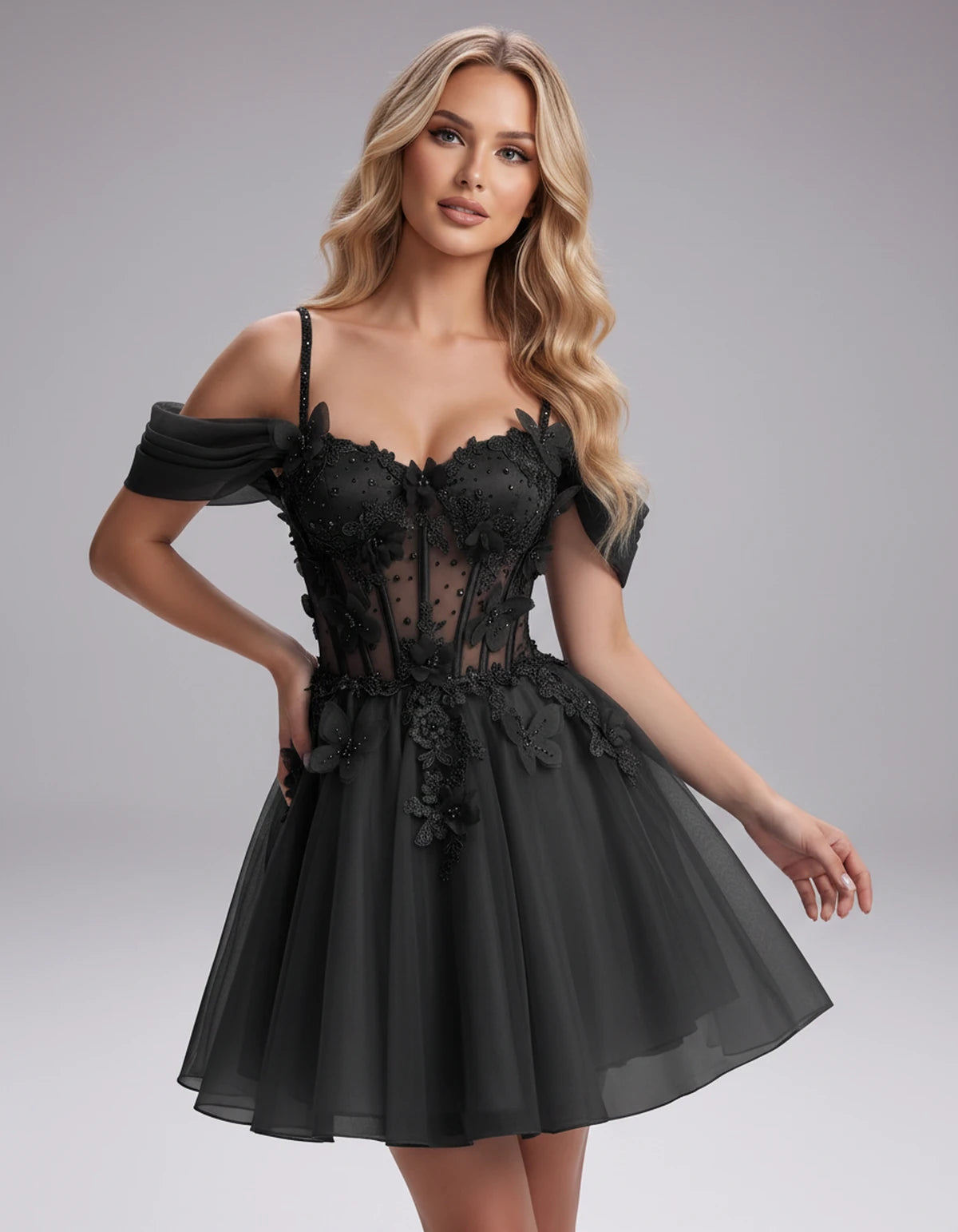 Mayfair Maxi Dress — Black | SKU: SD-36572-black-2,SD-36572-black-4,SD-36572-black-6,SD-36572-black-8,SD-36572-black-10,SD-36572-black-12,SD-36572-black-14,SD-36572-black-14W,SD-36572-black-16,SD-36572-black-16W,SD-36572-black-18W,SD-36572-black-20W