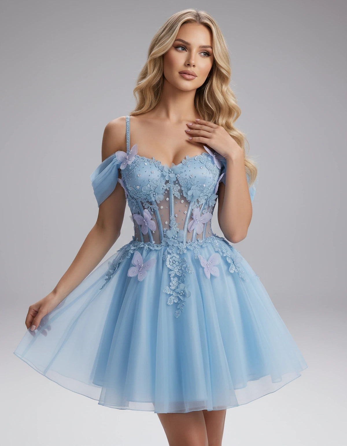 Mayfair Maxi Dress — Light Blue | SKU: SD-36572-lightblue-2,SD-36572-lightblue-4,SD-36572-lightblue-6,SD-36572-lightblue-8,SD-36572-lightblue-10,SD-36572-lightblue-12,SD-36572-lightblue-14,SD-36572-lightblue-14W,SD-36572-lightblue-16,SD-36572-lightblue-16W,SD-36572-lightblue-18W,SD-36572-lightblue-20W