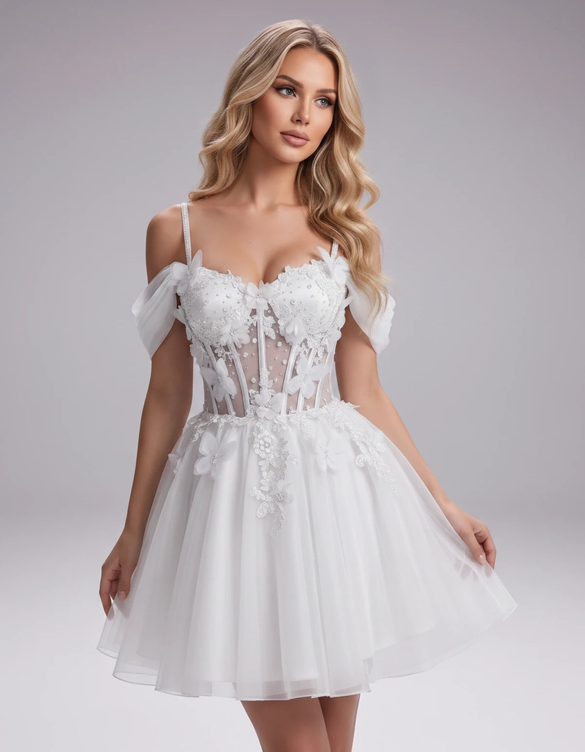 Mayfair Maxi Dress — White | SKU: SD-36572-white-2,SD-36572-white-4,SD-36572-white-6,SD-36572-white-8,SD-36572-white-10,SD-36572-white-12,SD-36572-white-14,SD-36572-white-14W,SD-36572-white-16,SD-36572-white-16W,SD-36572-white-18W,SD-36572-white-20W