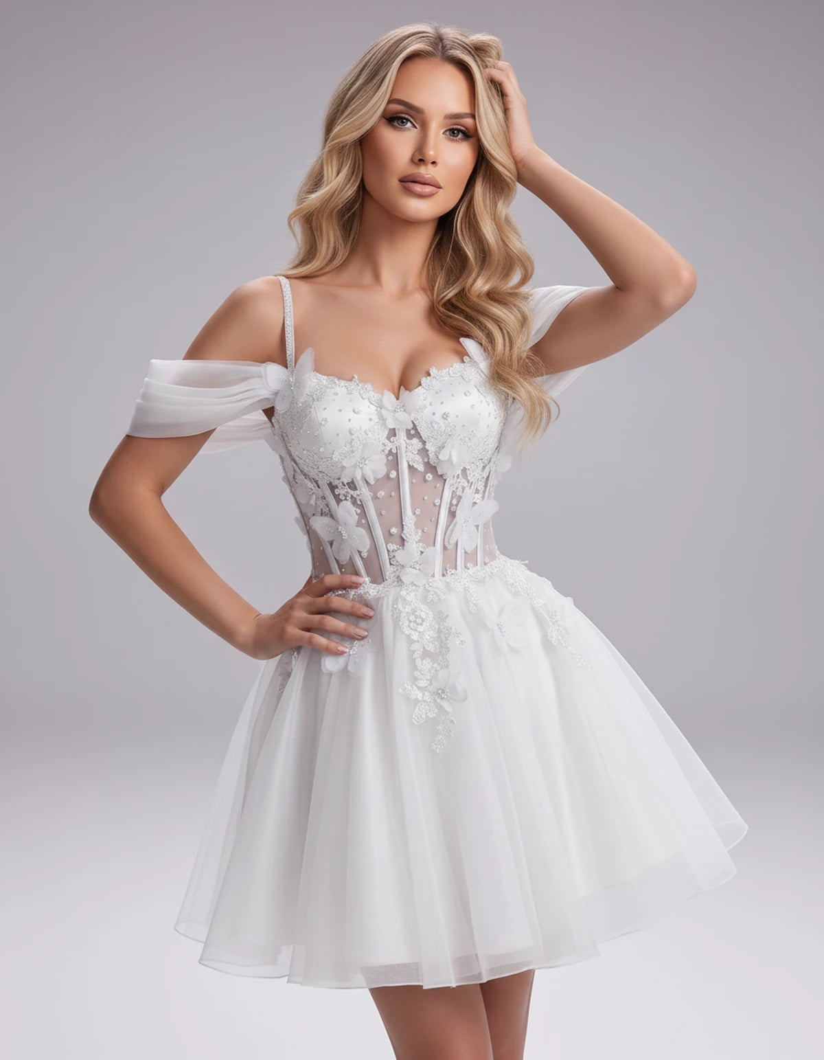 Mayfair Maxi Dress — White | SKU: SD-36572-white-2,SD-36572-white-4,SD-36572-white-6,SD-36572-white-8,SD-36572-white-10,SD-36572-white-12,SD-36572-white-14,SD-36572-white-14W,SD-36572-white-16,SD-36572-white-16W,SD-36572-white-18W,SD-36572-white-20W