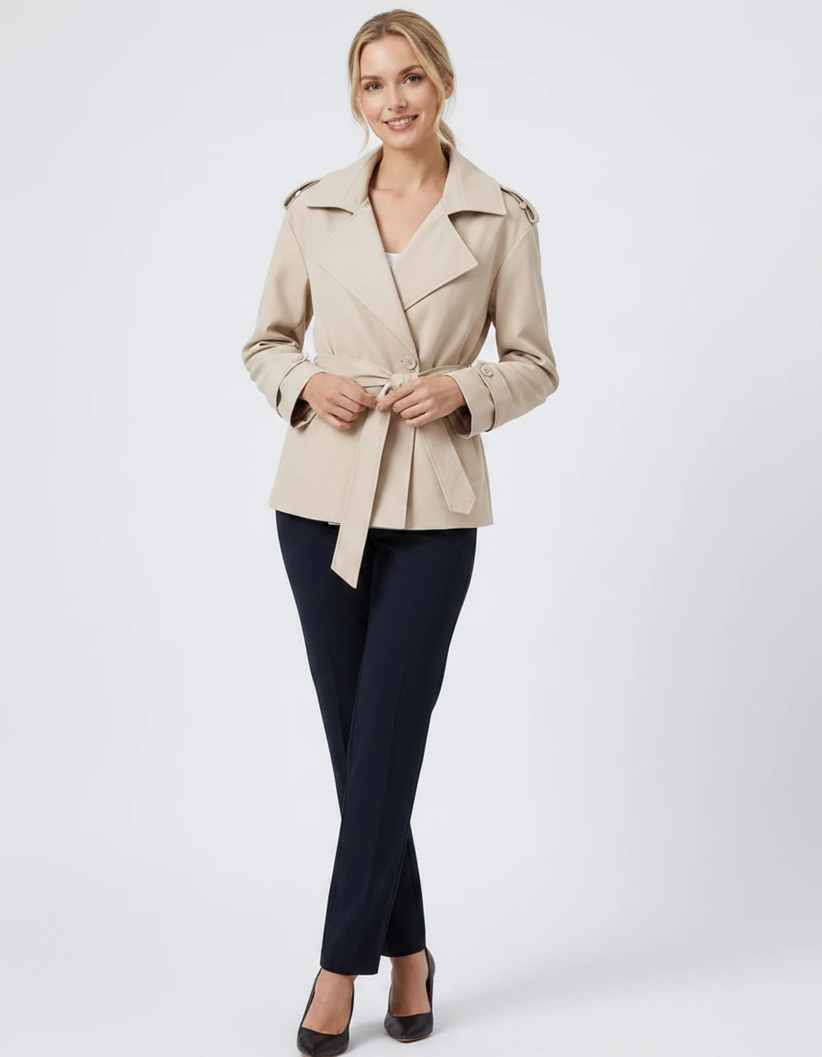 Melisande Coat — Apricot | SKU: SD-77883-apricot-XS,SD-77883-apricot-S,SD-77883-apricot-M,SD-77883-apricot-L,SD-77883-apricot-XL