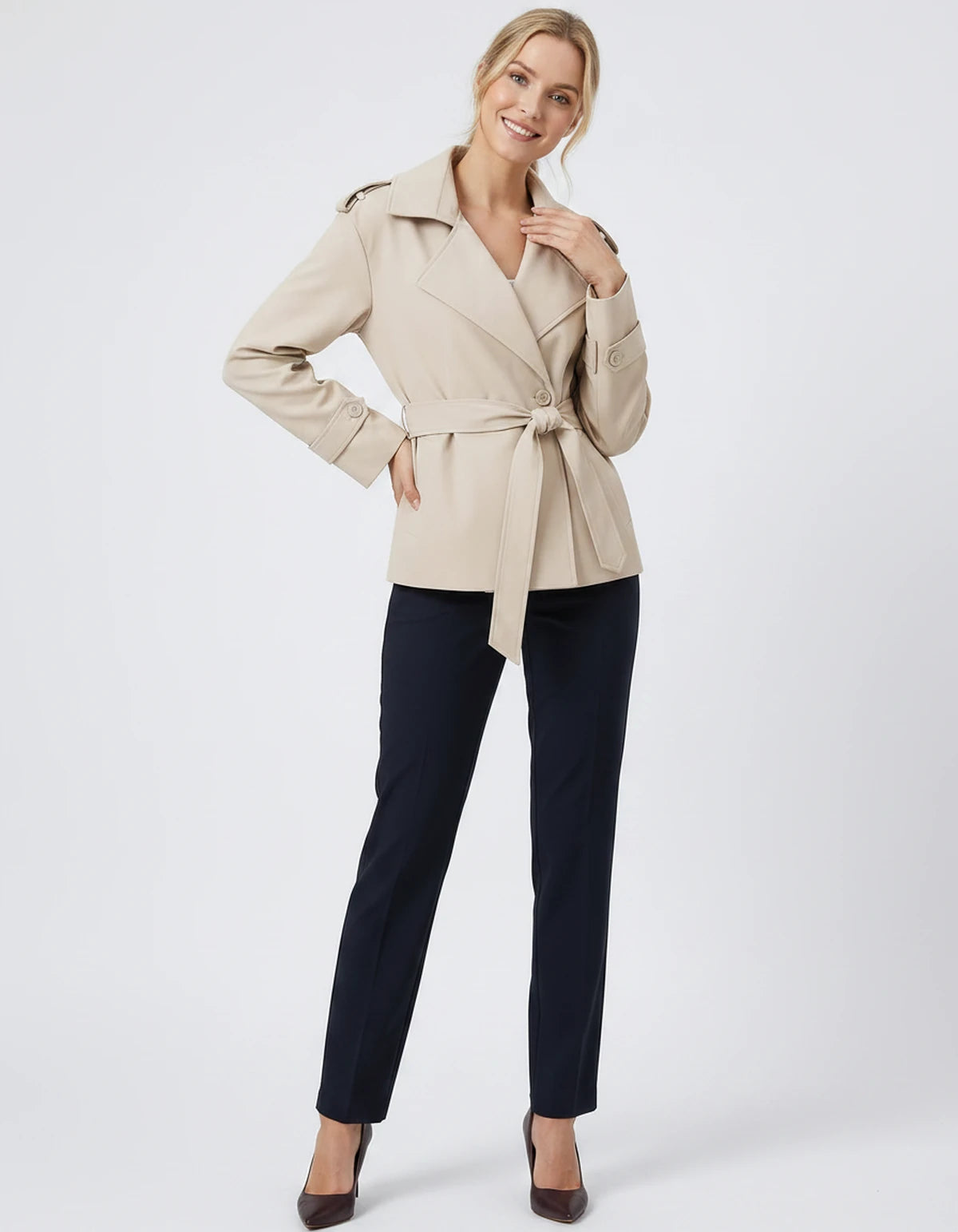 Melisande Coat — Apricot | SKU: SD-77883-apricot-XS,SD-77883-apricot-S,SD-77883-apricot-M,SD-77883-apricot-L,SD-77883-apricot-XL