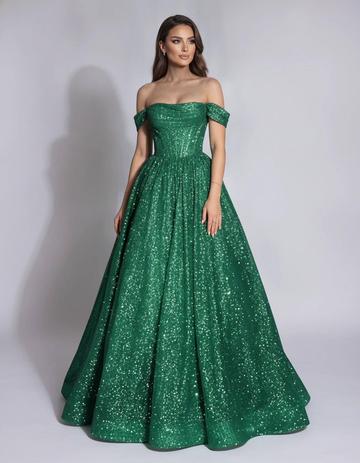 Michaela Maxi Dress — Dark Green | SKU: SD-02968-darkgreen-2,SD-02968-darkgreen-4,SD-02968-darkgreen-6,SD-02968-darkgreen-8,SD-02968-darkgreen-10,SD-02968-darkgreen-12,SD-02968-darkgreen-14,SD-02968-darkgreen-16,SD-02968-darkgreen-16W,SD-02968-darkgreen-18W,SD-02968-darkgreen-20W,SD-02968-darkgreen-22W
