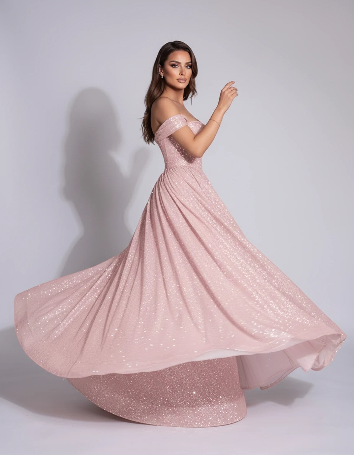 Michaela Maxi Dress — Pink | SKU: SD-02968-pink-2,SD-02968-pink-4,SD-02968-pink-6,SD-02968-pink-8,SD-02968-pink-10,SD-02968-pink-12,SD-02968-pink-14,SD-02968-pink-16,SD-02968-pink-16W,SD-02968-pink-18W,SD-02968-pink-20W,SD-02968-pink-22W