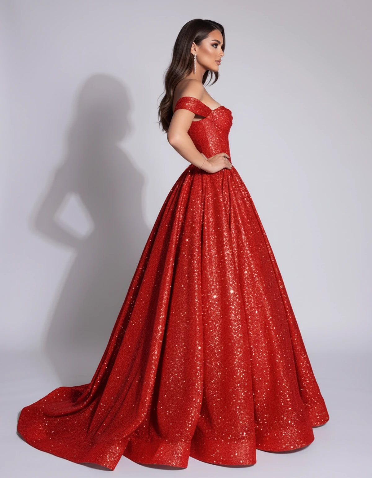 Michaela Maxi Dress — Red | SKU: SD-02968-red-2,SD-02968-red-4,SD-02968-red-6,SD-02968-red-8,SD-02968-red-10,SD-02968-red-12,SD-02968-red-14,SD-02968-red-16,SD-02968-red-16W,SD-02968-red-18W,SD-02968-red-20W,SD-02968-red-22W