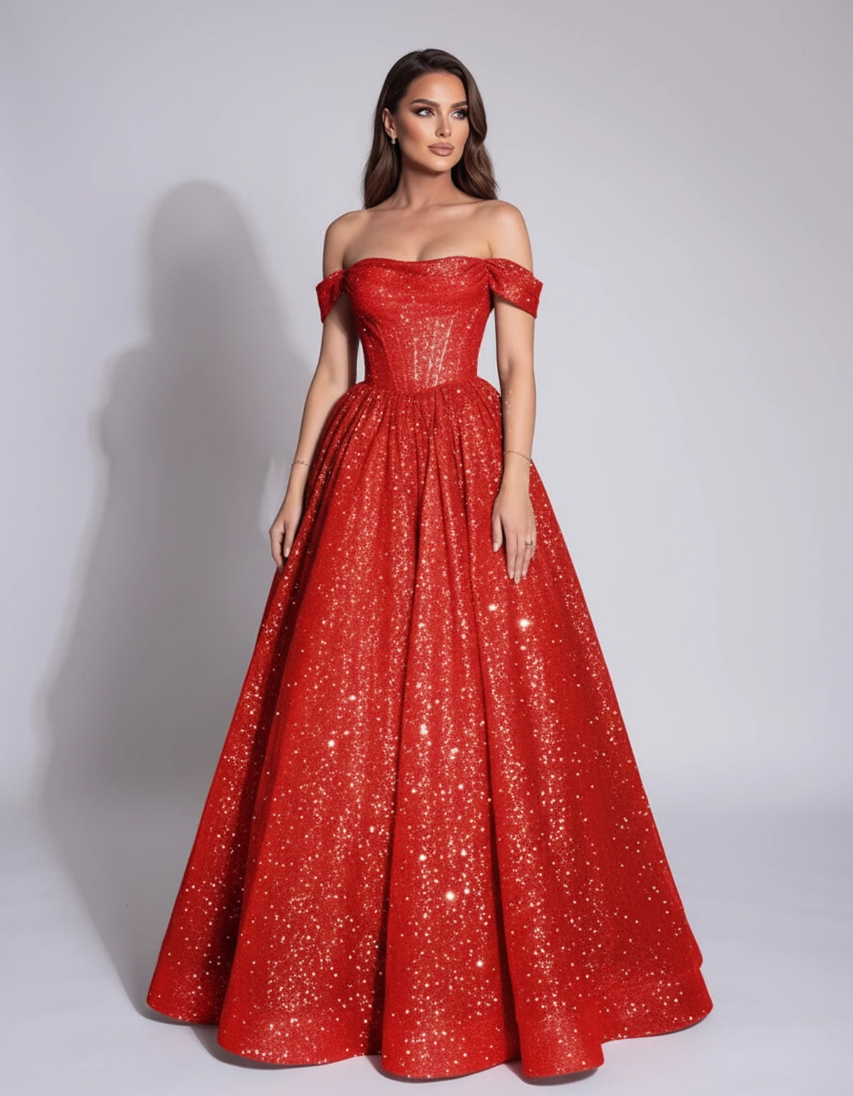 Michaela Maxi Dress — Red | SKU: SD-02968-red-2,SD-02968-red-4,SD-02968-red-6,SD-02968-red-8,SD-02968-red-10,SD-02968-red-12,SD-02968-red-14,SD-02968-red-16,SD-02968-red-16W,SD-02968-red-18W,SD-02968-red-20W,SD-02968-red-22W