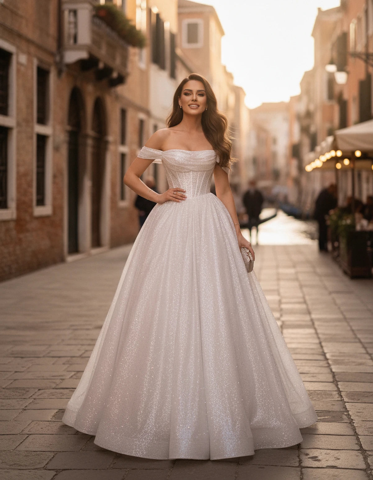 Michaela Maxi Dress — White | SKU: SD-02968-white-2,SD-02968-white-4,SD-02968-white-6,SD-02968-white-8,SD-02968-white-10,SD-02968-white-12,SD-02968-white-14,SD-02968-white-16,SD-02968-white-16W,SD-02968-white-18W,SD-02968-white-20W,SD-02968-white-22W