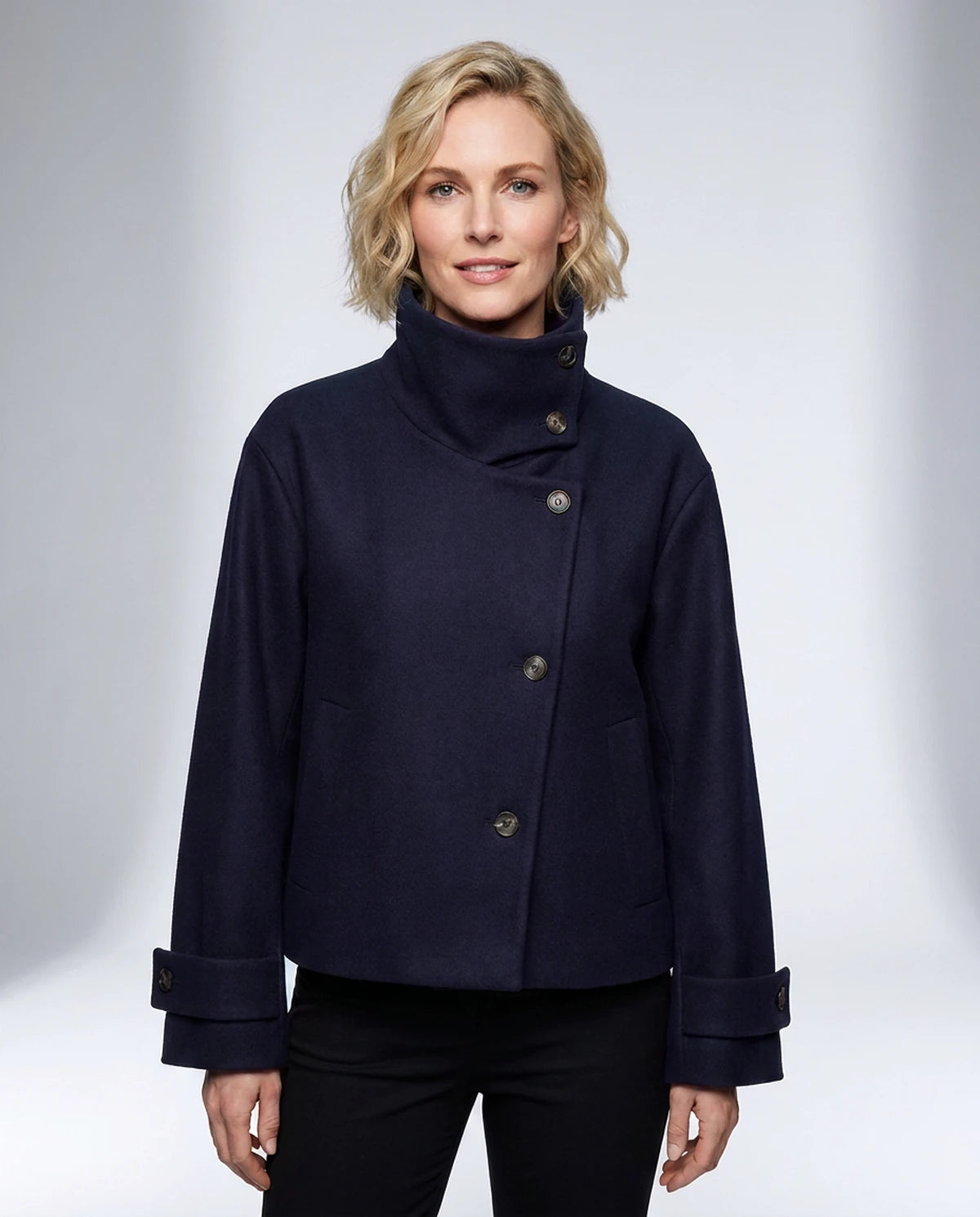 Mirabelle Coat — Blue