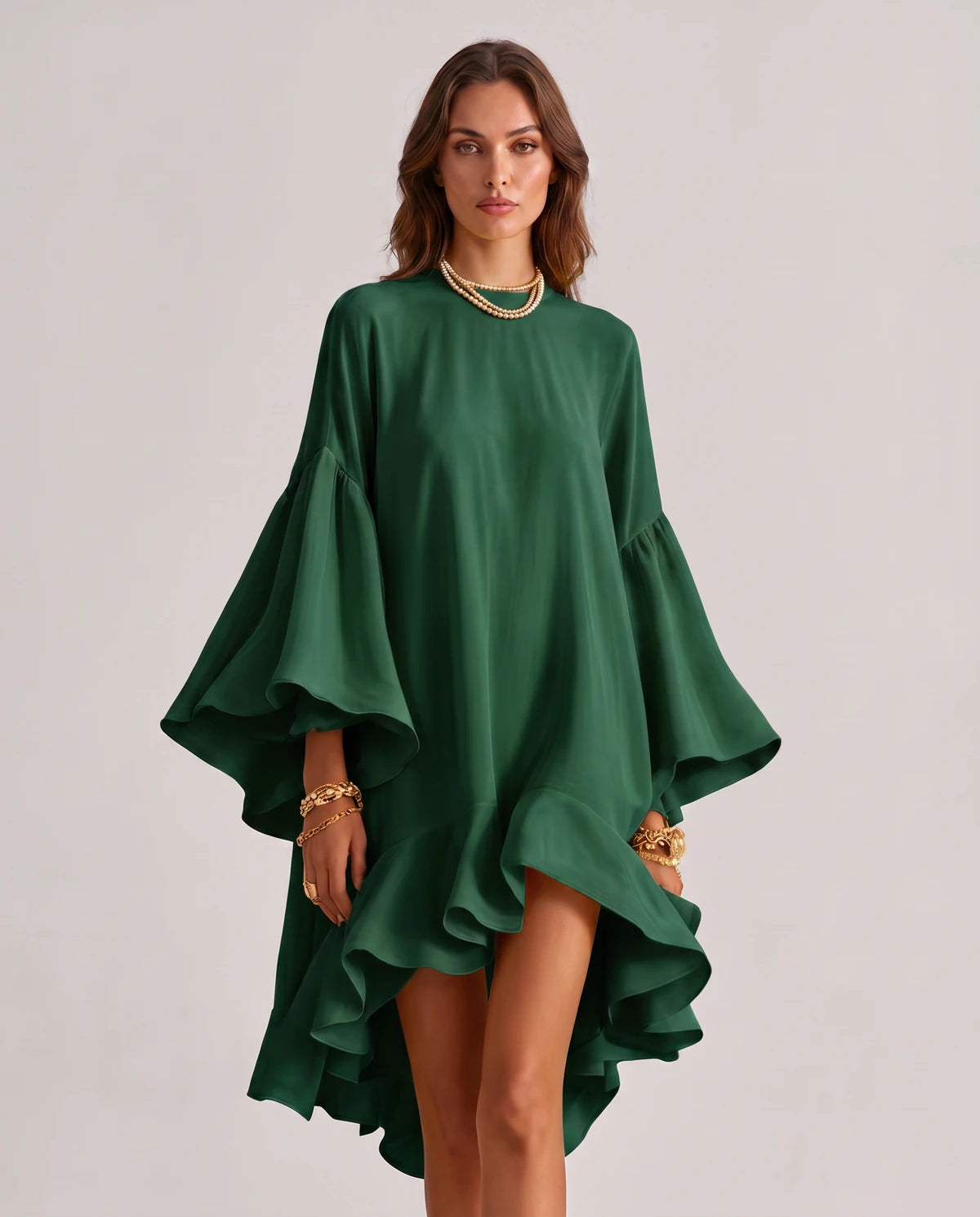 Mirielle Midi Dresses — Green