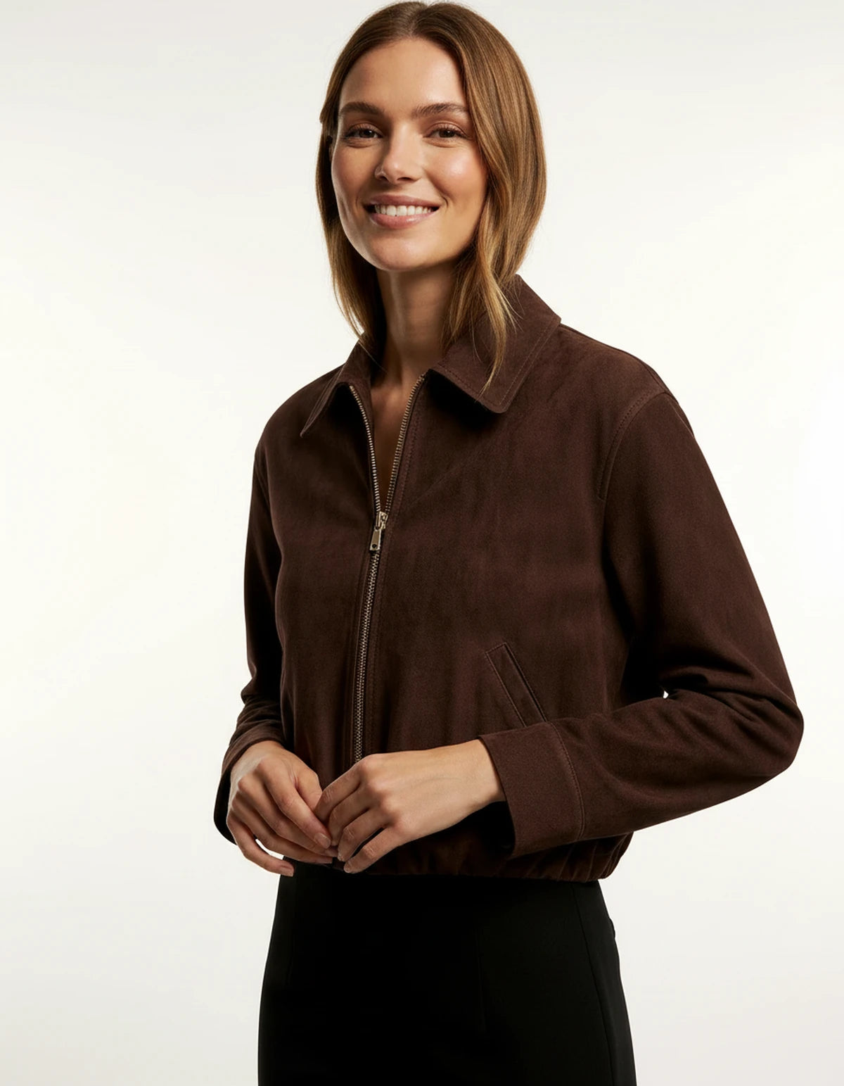 Monteverde Coat — Brown | SKU: SD-91459-brown-XS,SD-91459-brown-S,SD-91459-brown-M,SD-91459-brown-L