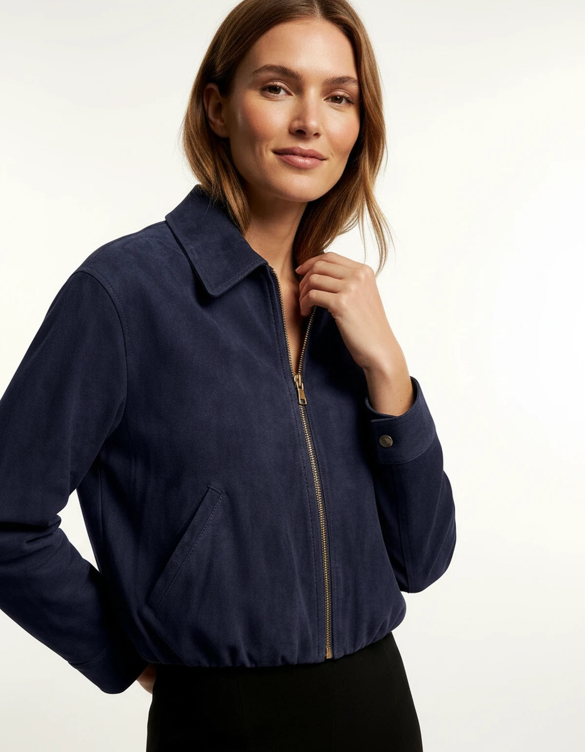 Monteverde Coat — Navy Blue | SKU: SD-91459-navyblue-XS,SD-91459-navyblue-S,SD-91459-navyblue-M,SD-91459-navyblue-L