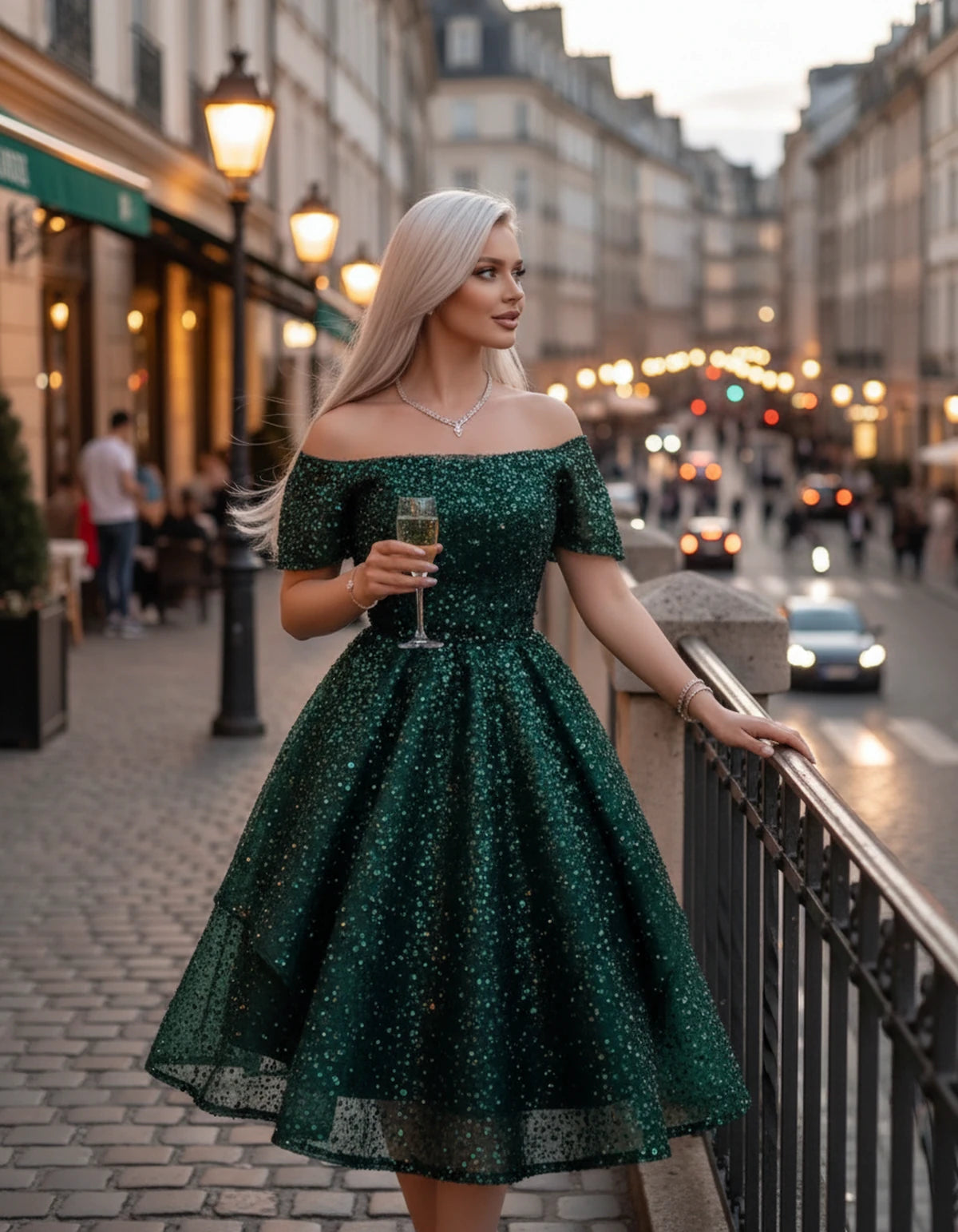 Nacrelle Mini Dress — Green | SKU: SD-11108-green-2,SD-11108-green-4,SD-11108-green-6,SD-11108-green-8,SD-11108-green-10,SD-11108-green-12,SD-11108-green-14,SD-11108-green-16,SD-11108-green-16W,SD-11108-green-18W,SD-11108-green-20W,SD-11108-green-22W